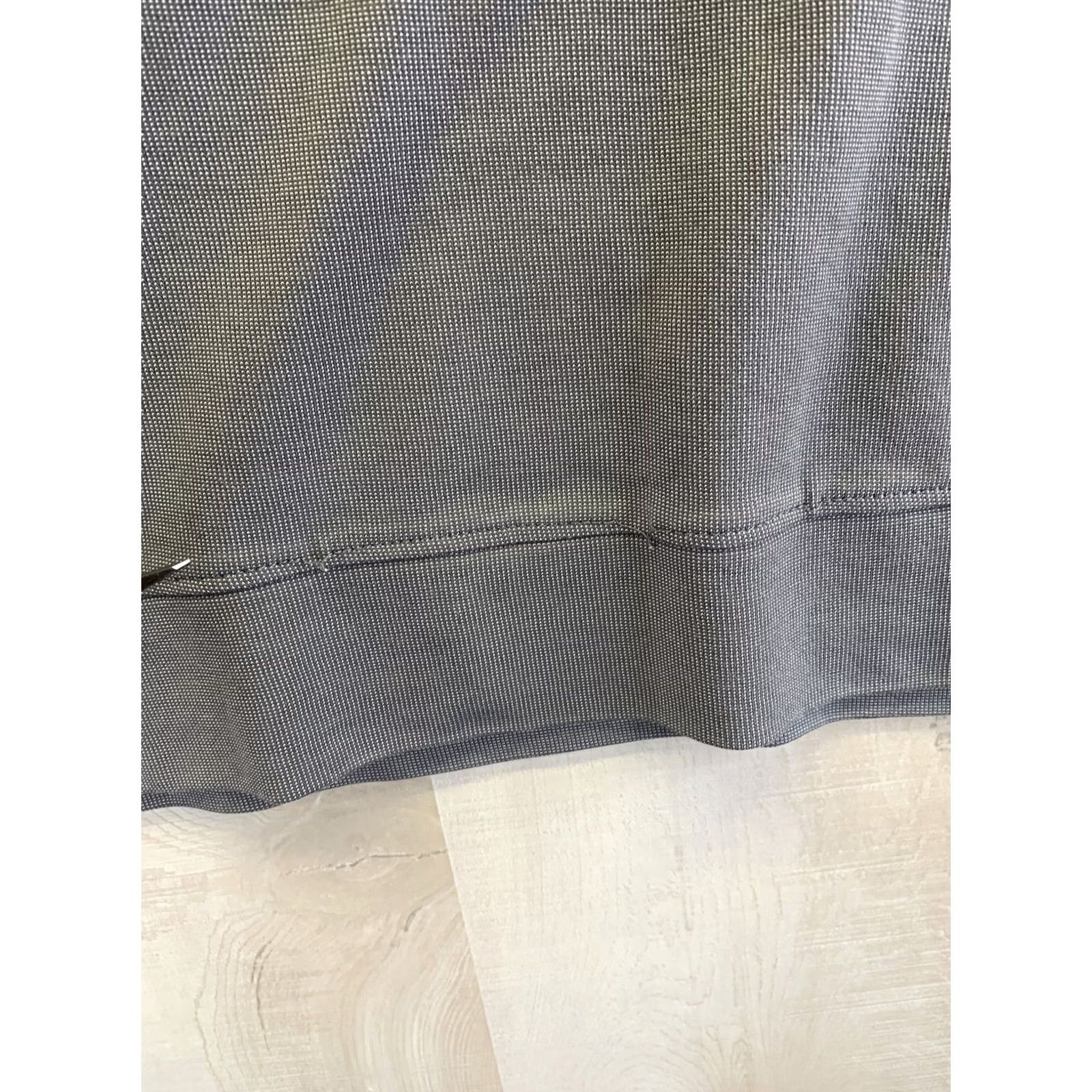 Calvin Klein Calvin Klein Mens XL Gray 1/4 Zip Pullover Shirt - Casual, Travel, Classic Knit Sweater, Mock Neck, Long Sleeve, Zip Closure, Regular Size Size US XL / EU 56 / 4 - 4 Thumbnail