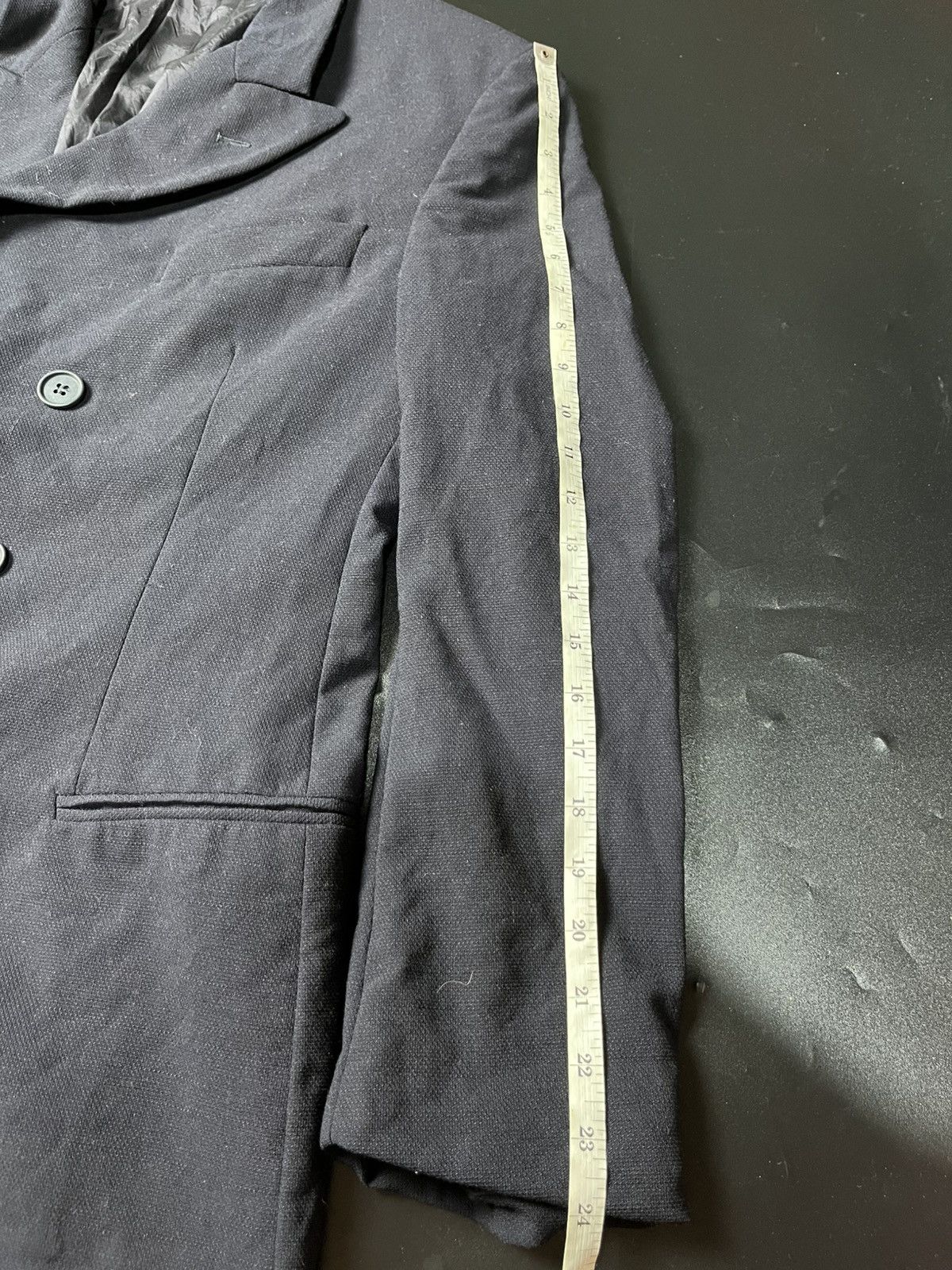 Designer × Emporio Armani Vintage 90s EMPORIO ARMANI Blazer Size 38S - 14 Thumbnail