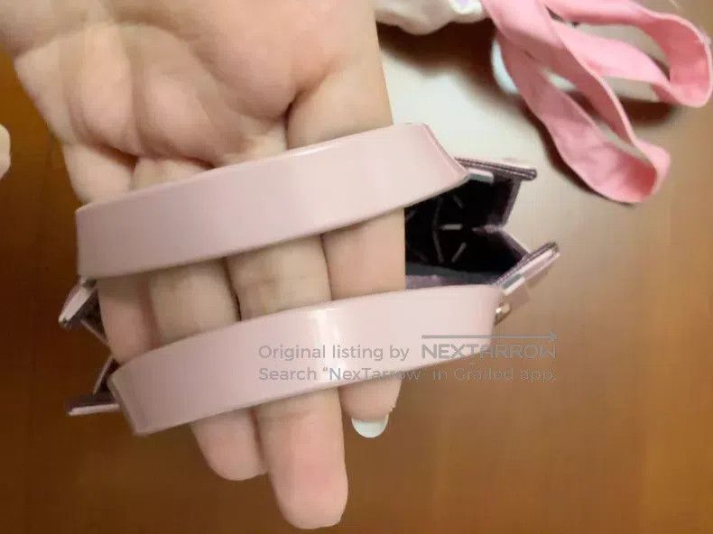 Issey Miyake Issey Miyake Pink Handbag Size ONE SIZE - 4 Thumbnail
