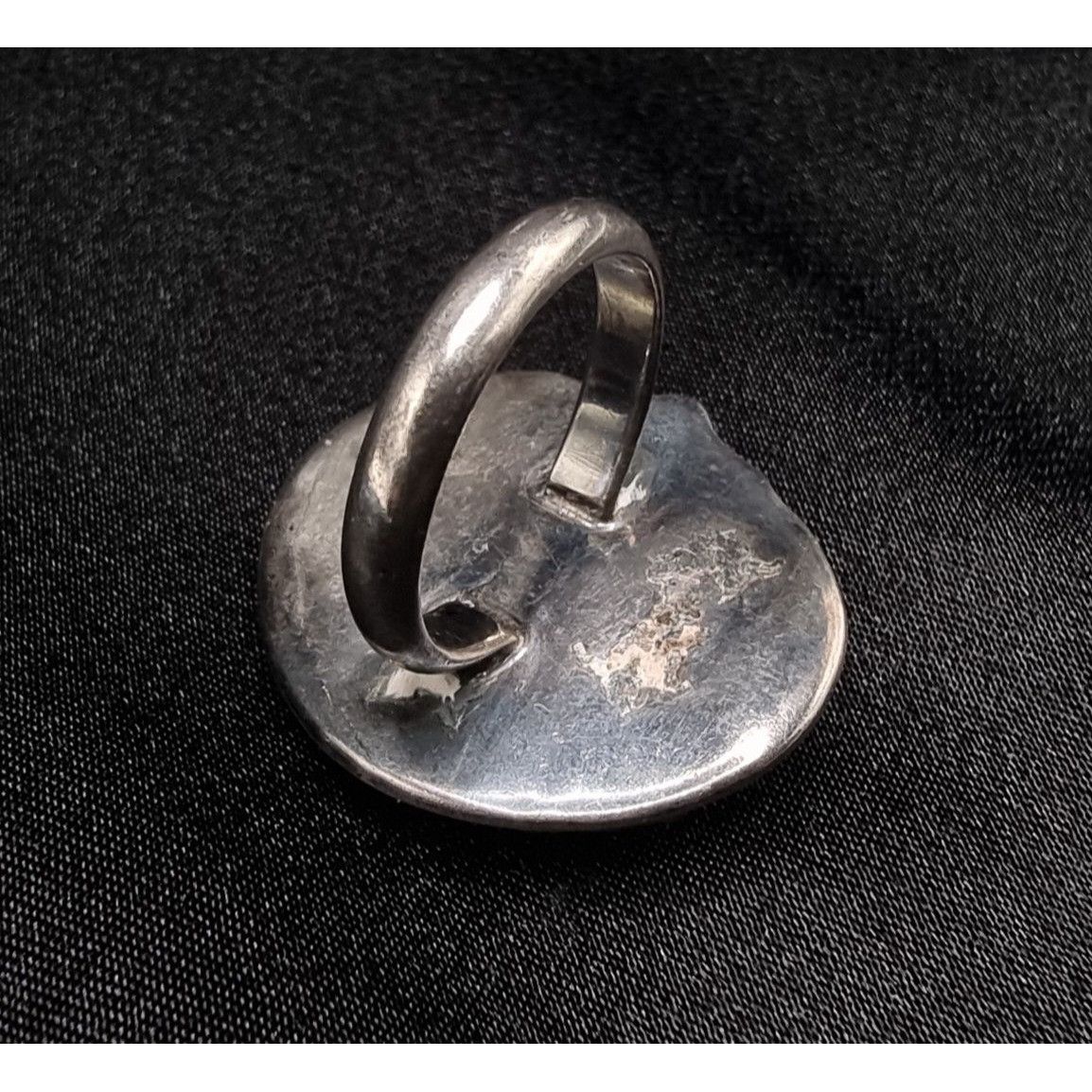 Vintage Vintage 1960's-1980's 925 Sterling Silver Genuine Turquoise Size ONE SIZE - 5 Thumbnail