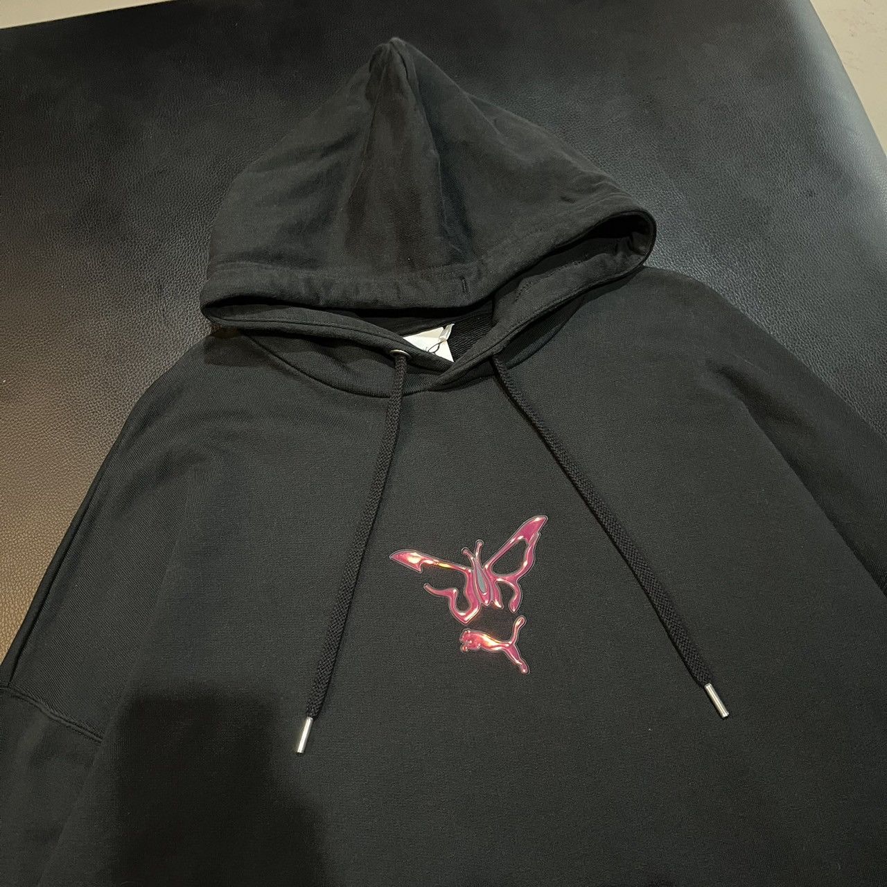 Puma PUMA x DUA LIPA Butterfly Oversized Hoodie Size L / US 10 / IT 46 - 5 Thumbnail