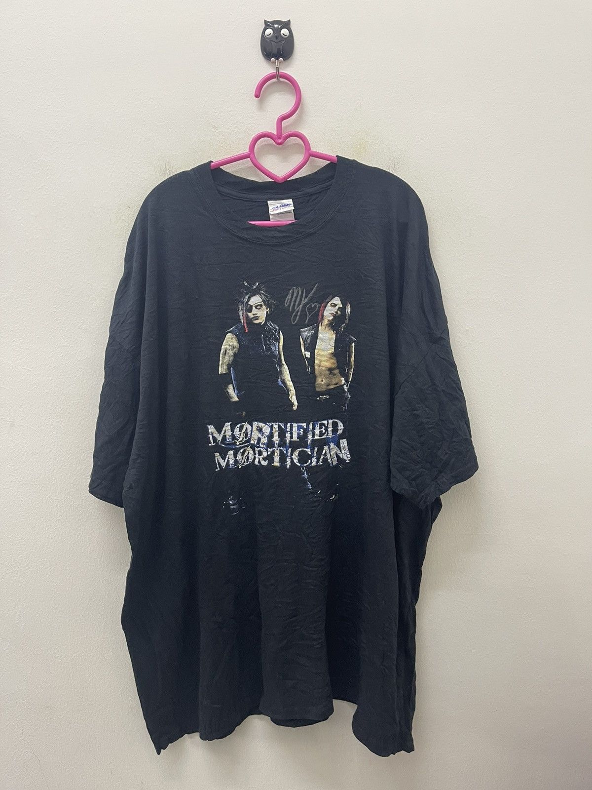 image of Band Tees x Rock Band Mortified Mortician Band Tee in Black, Men's (Size 2XL)