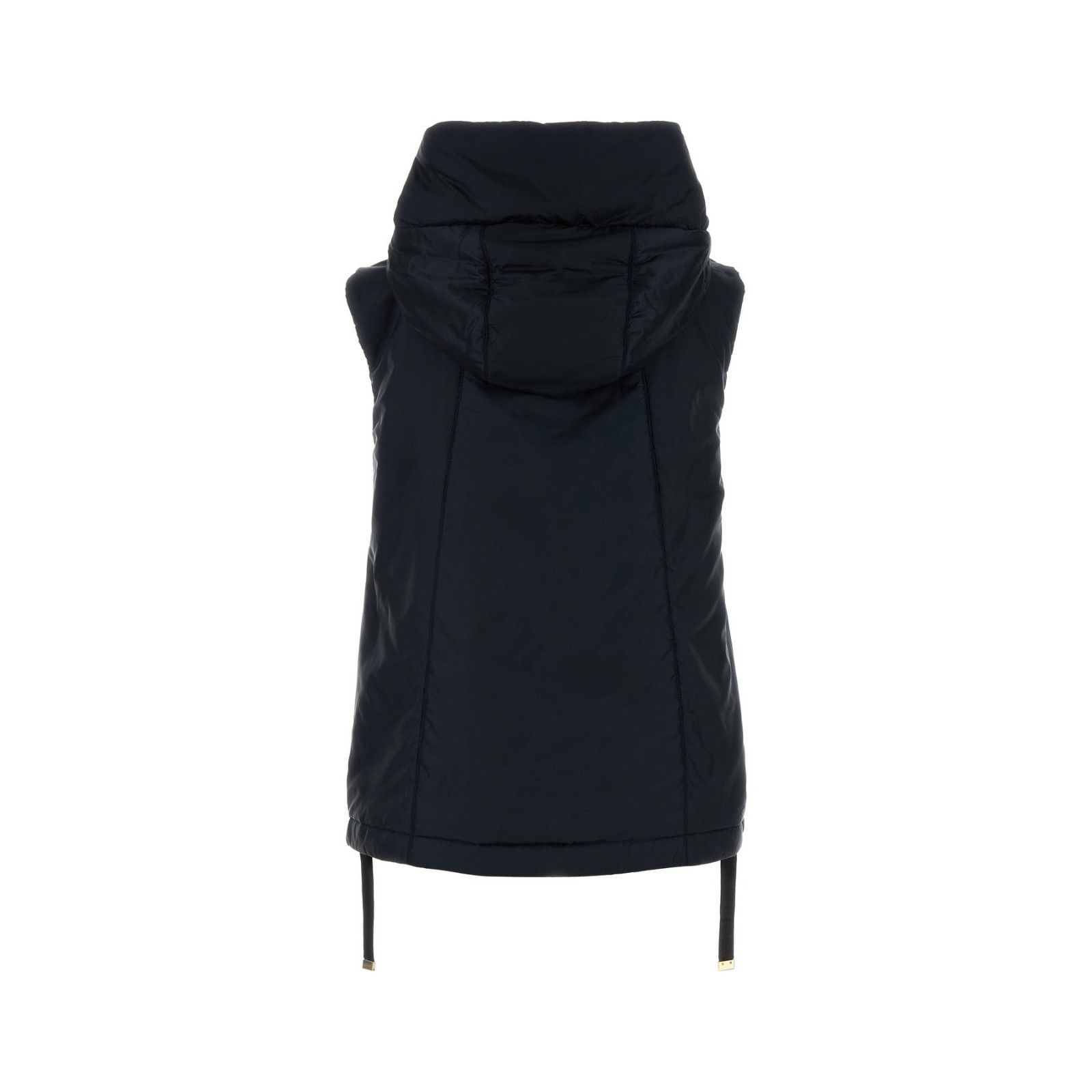 Max Mara MAX MARA Greengo Navy Blue Polyester Sleevless Jacket New & Size XS / US 0-2 / IT 36-38 - 2 Thumbnail