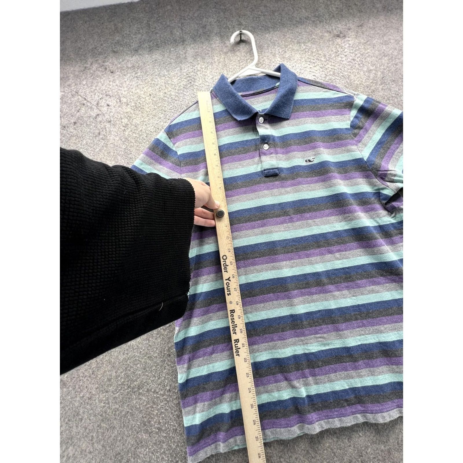 Vineyard Vines Vineyard Vines Polo Shirt Men Small Multicolor Stripe Cotton Streetwear Y2K Size US S / EU 44-46 / 1 - 2 Thumbnail