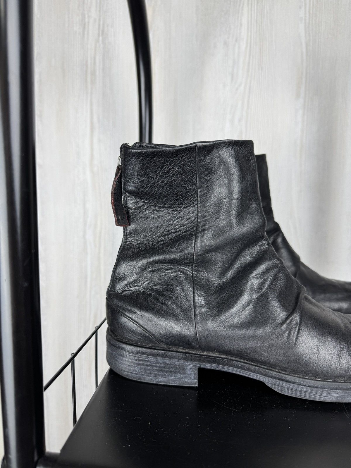 Other Poesie Veneziane black leather vintage style ankle boots 39 Size US 9 / IT 39 - 3 Thumbnail
