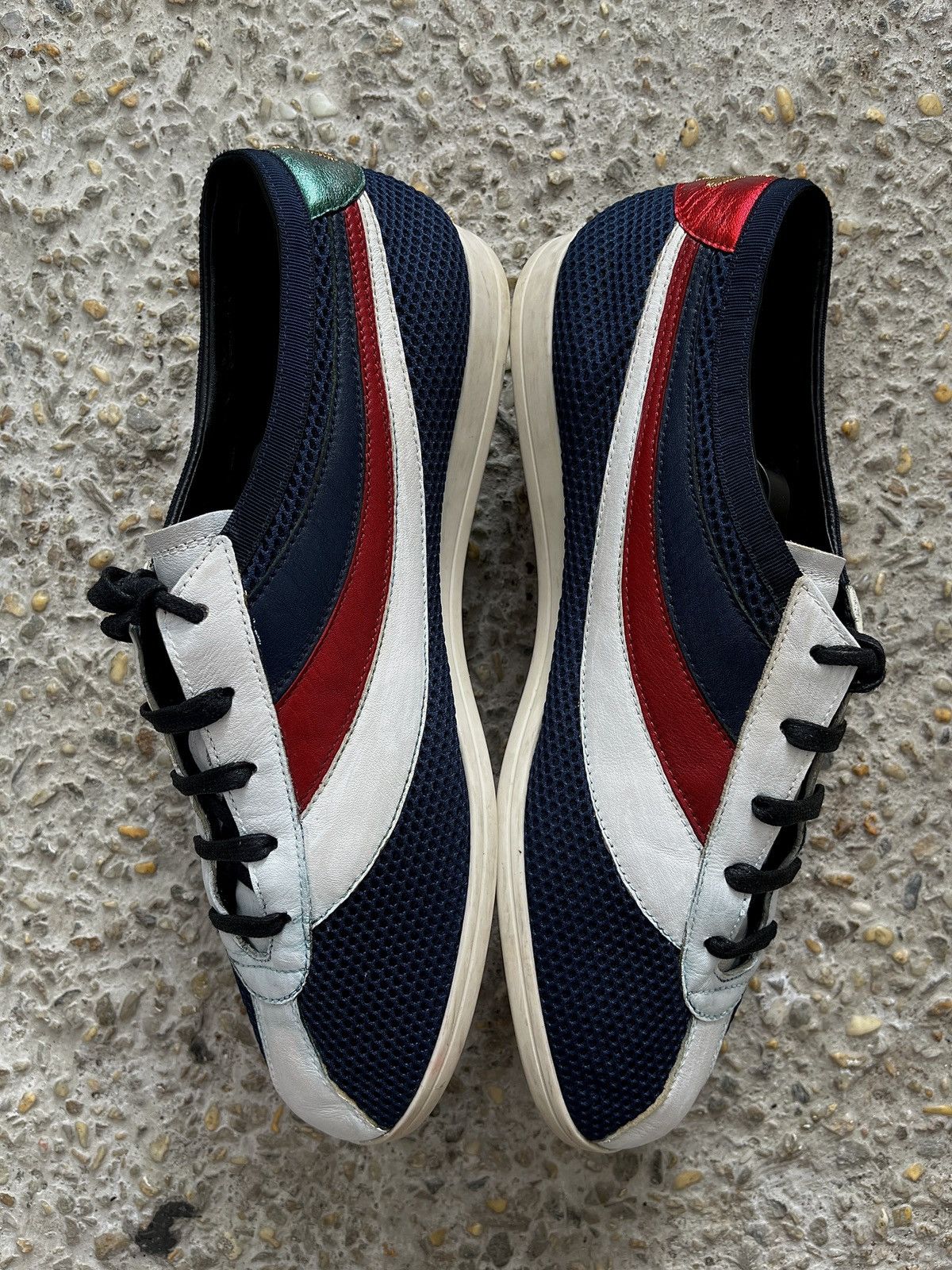 Gucci Falacer Low Top Sneakers Size US 8 / EU 41 - 4 Thumbnail