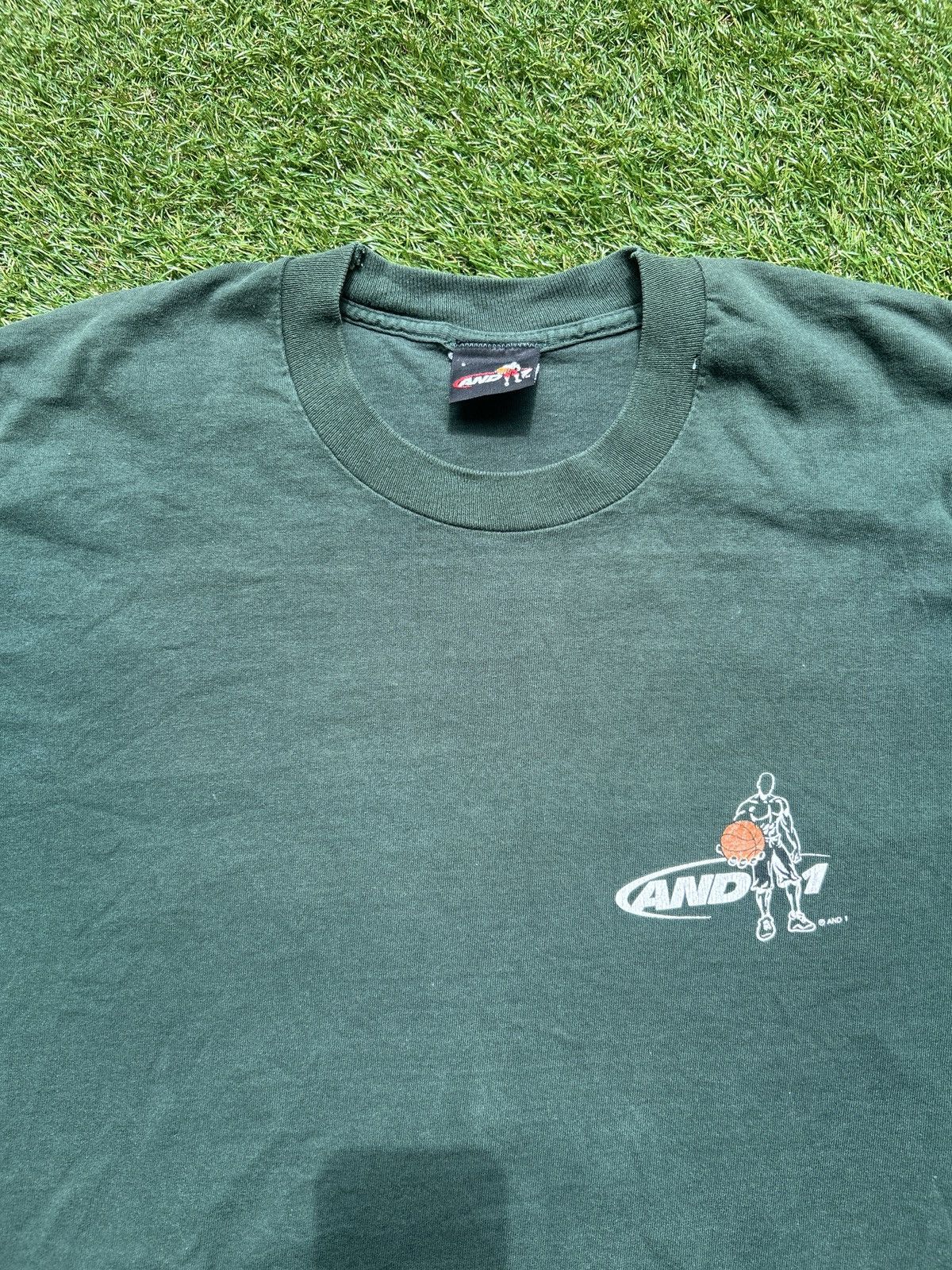 Vintage Vintage 90s AND1 Streetball “No Thanks I’ve Got My Five” Tee Size US L / EU 52-54 / 3 - 3 Thumbnail