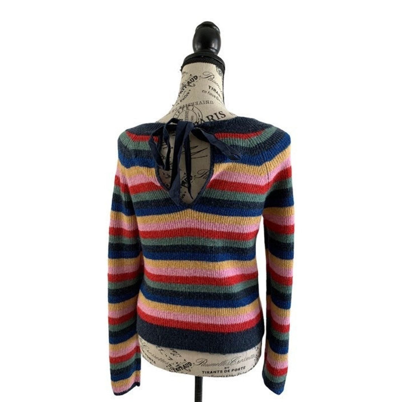 Abercrombie & Fitch Abercrombie & Fitch Women's Size XS Sweater Pullover Striped Size XS / US 0-2 / IT 36-38 - 4 Thumbnail