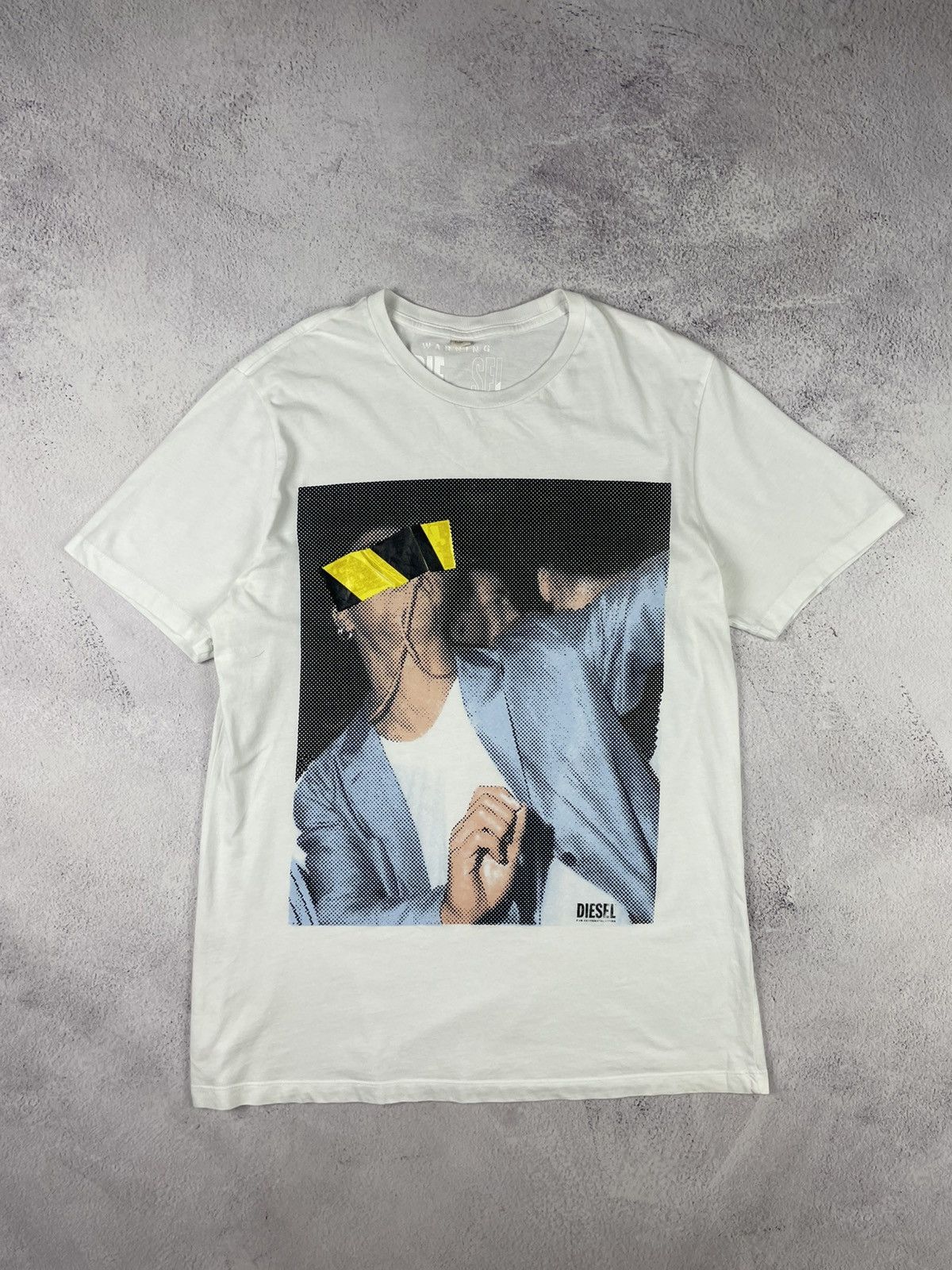 Diesel Archive DIESEL T SHIRT MORE KAOS big PRINT TEE ,size L Size US L / EU 52-54 / 3 - 1 Thumbnail
