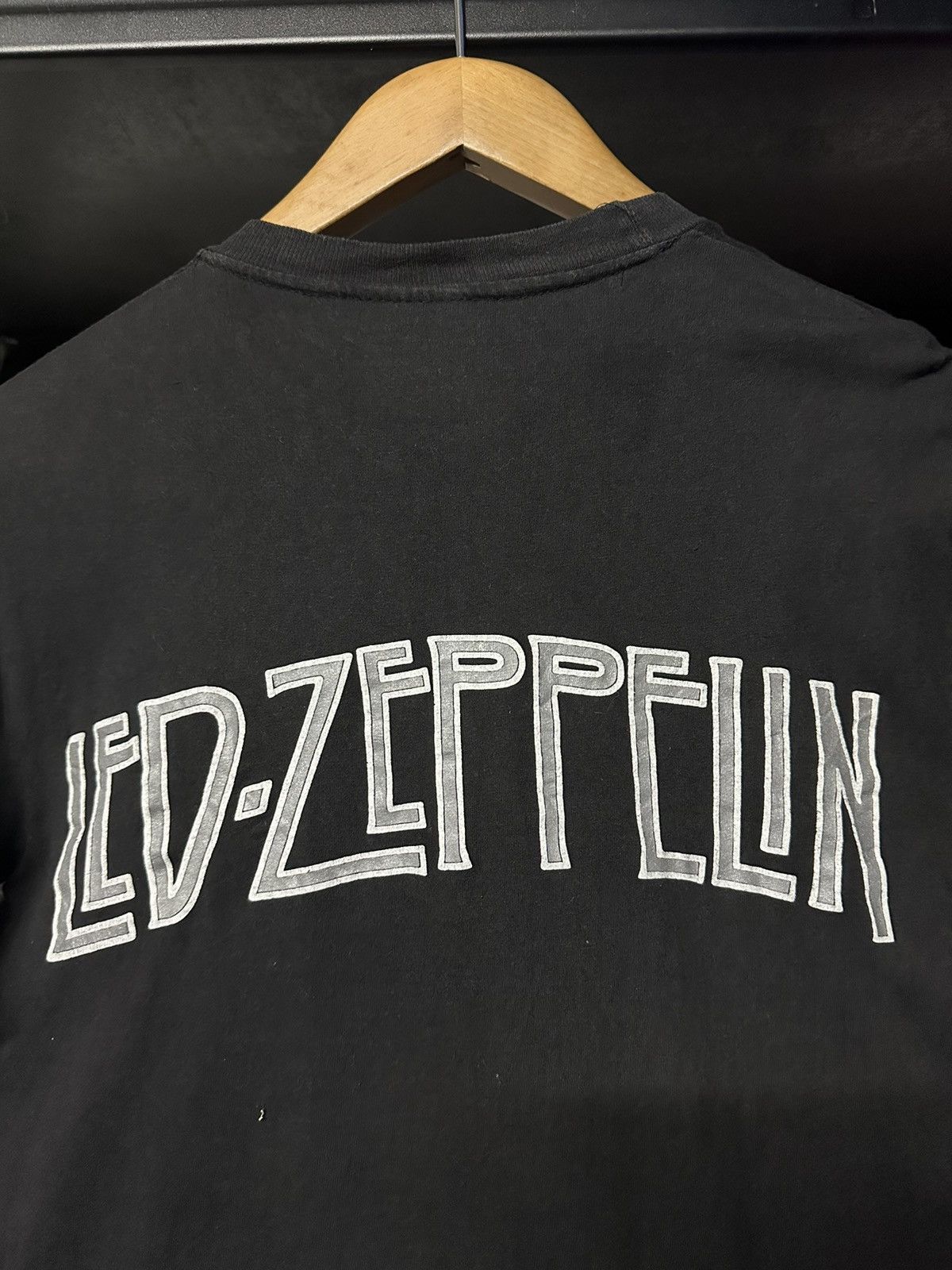 Band Tees × Vintage Vintage 80s Led Zeppelin Promo Faded Tee Size US M / EU 48-50 / 2 - 10 Thumbnail