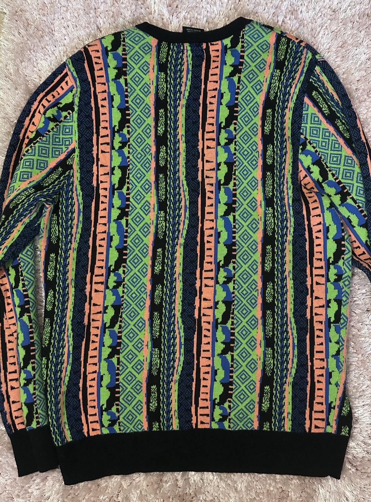 Empyre Empyre Coogi Style Urban Vertical Sweater Mens Size Small Size US S / EU 44-46 / 1 - 8 Thumbnail