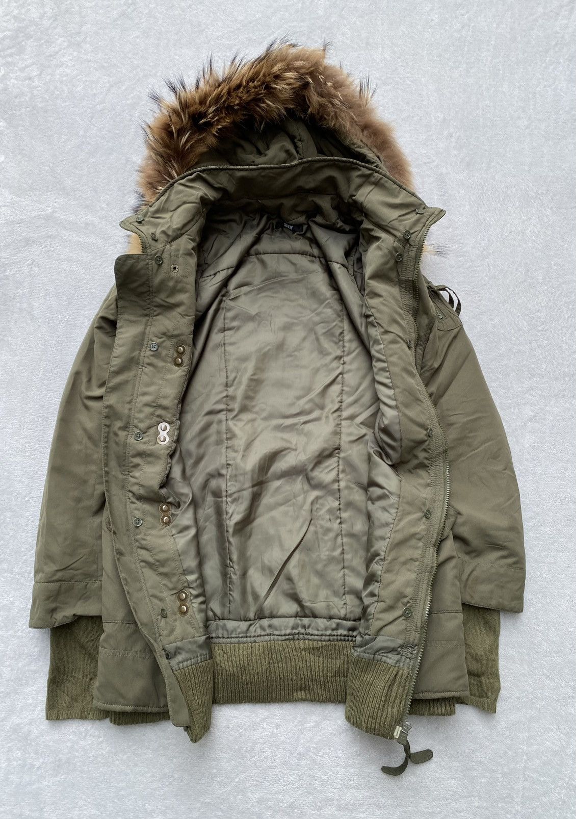 SLY Sly Fireman Clasp Fur Parka Size S / US 4 / IT 40 - 2 Thumbnail