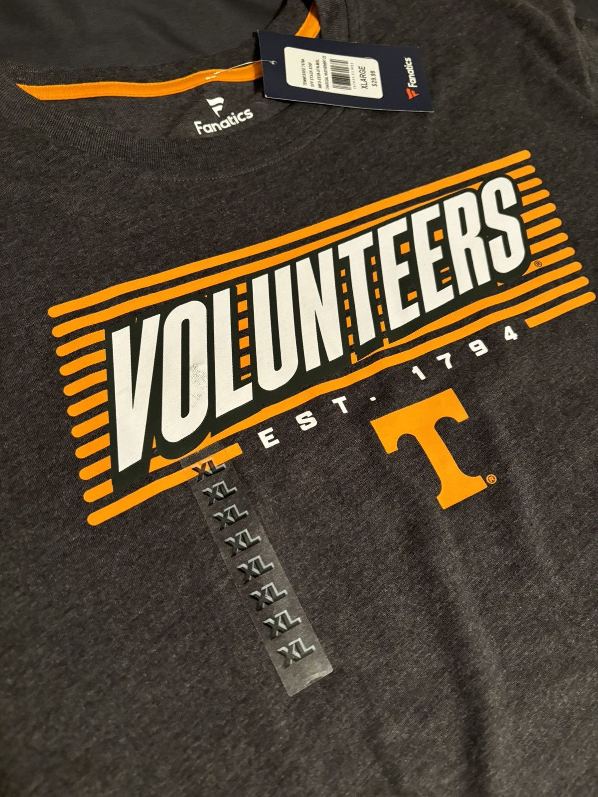 NCAA Tennessee Volunteers T-Shirt Size US XL / EU 56 / 4 - 2 Thumbnail