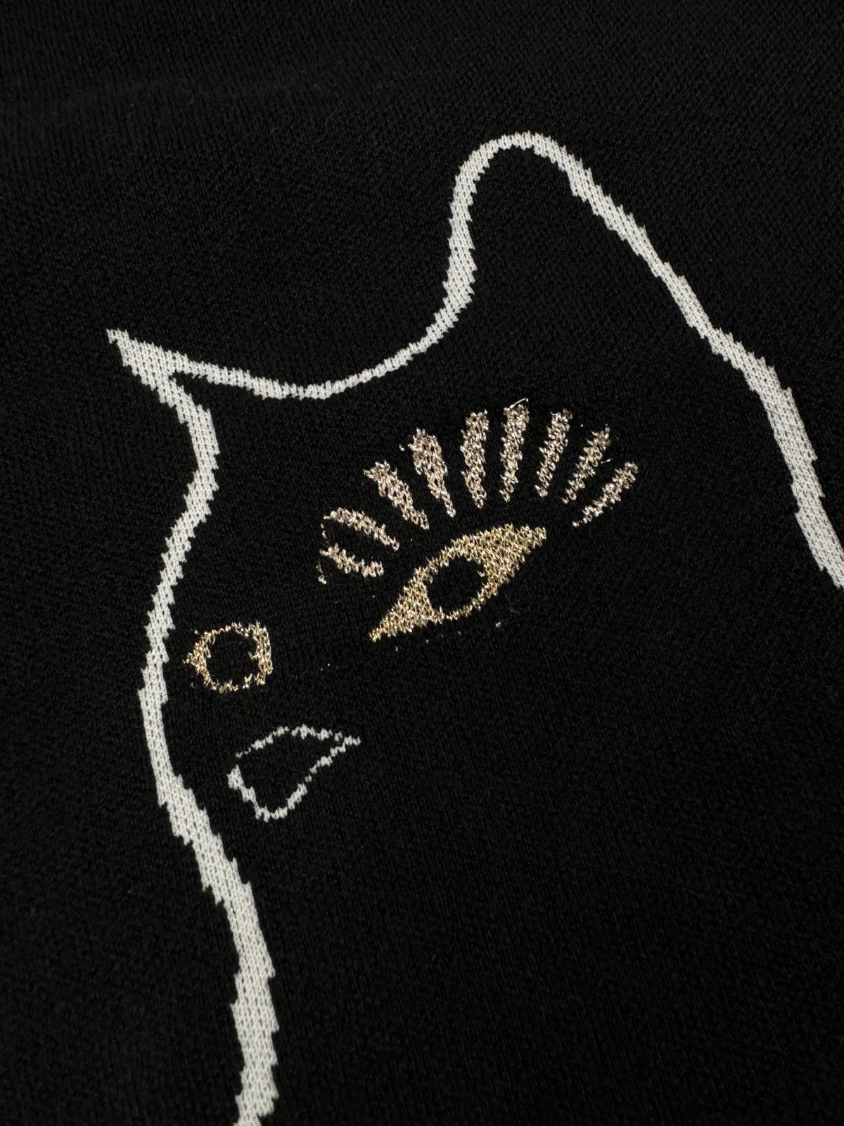 Marc by Marc Jacobs Marc by Marc Jacobs cat graphic sweater knit Size XS / US 0-2 / IT 36-38 - 6 Thumbnail