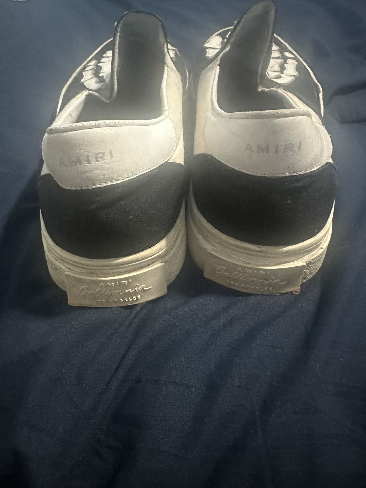Amiri Amiri Skeleton Slip On Shows Size 12 Size US 12 / EU 45 - 2 Thumbnail