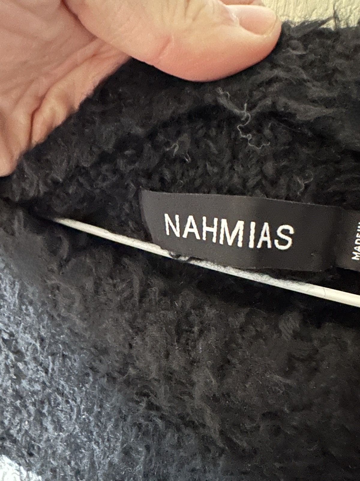 Nahmias Black Striped Knit Sweater Size US L / EU 52-54 / 3 - 5 Thumbnail