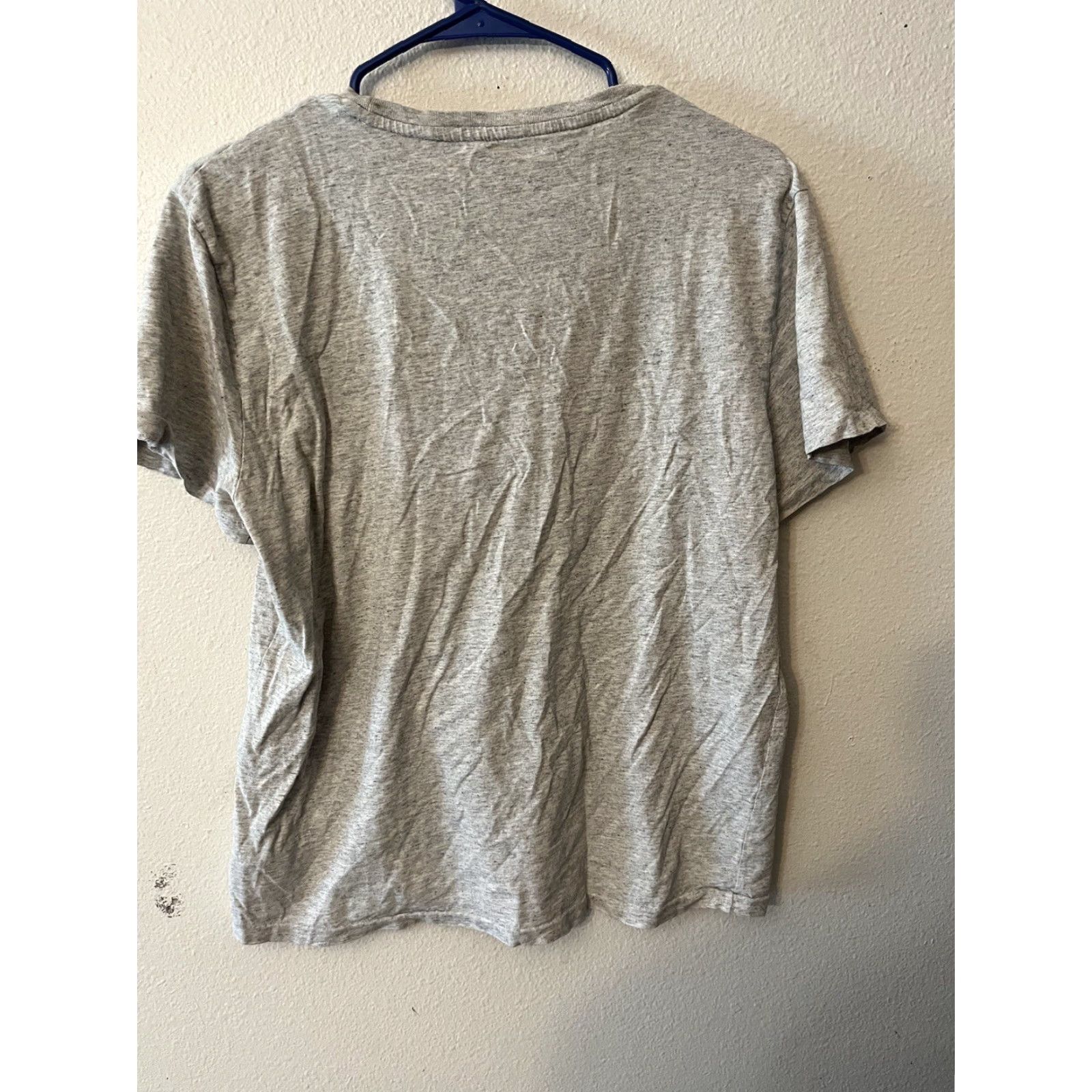 Polo Ralph Lauren VINTAGE Polo Ralph Lauren Logo T-Shirt Crew Neck Gray Regular Fit Medium Men Short Sleeve Cotton Top Polo Ralph Lauren Shirt Size US M / EU 48-50 / 2 - 2 Thumbnail