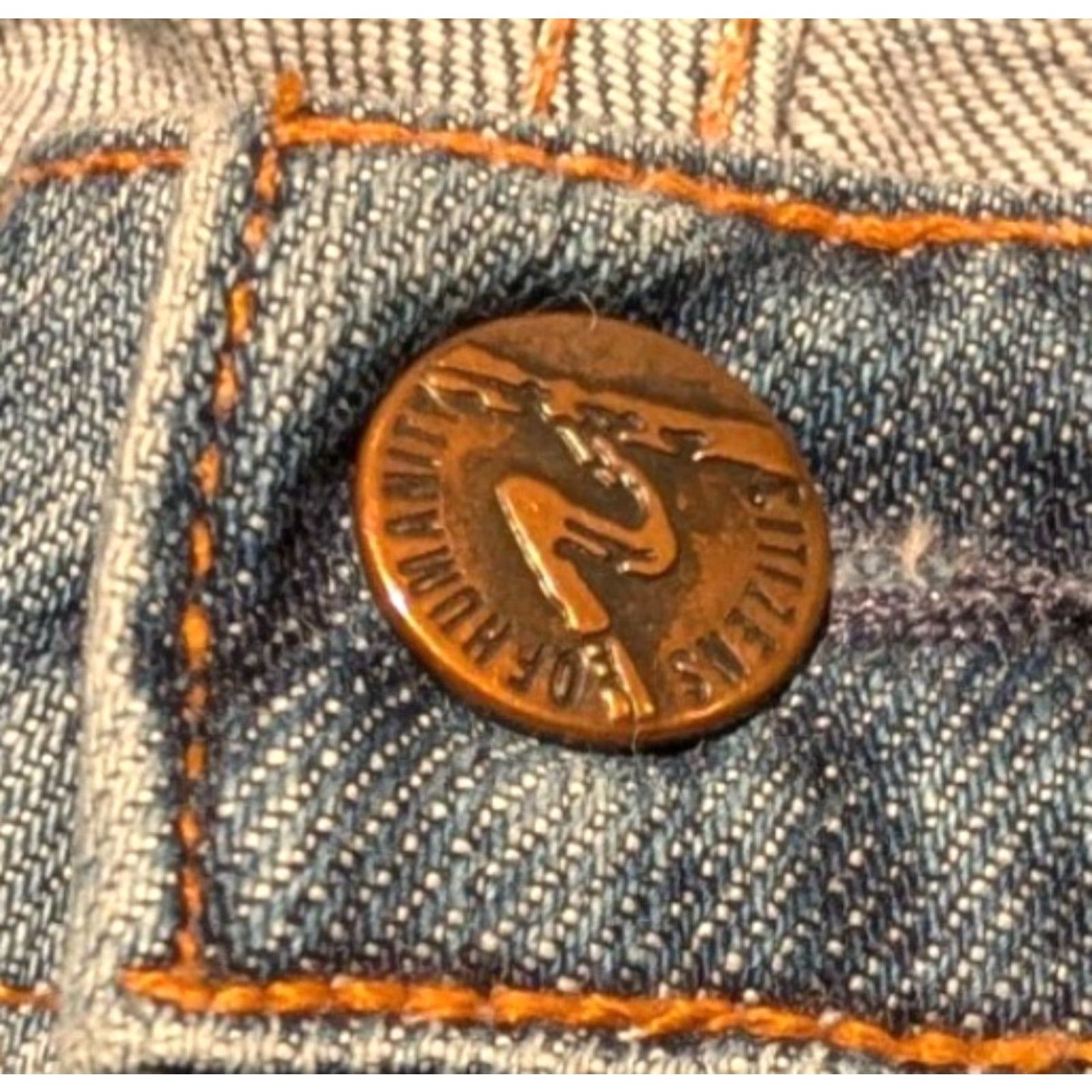 Citizens Of Humanity VINTAGE Citizens of Humanity Women’s Kelly Low Waist Bootcut Jeans 31 Blue Regular Inseam 32 USA 90s 2000s Boys/Girls? Size 24" / US 00 / IT 34 - 5 Thumbnail