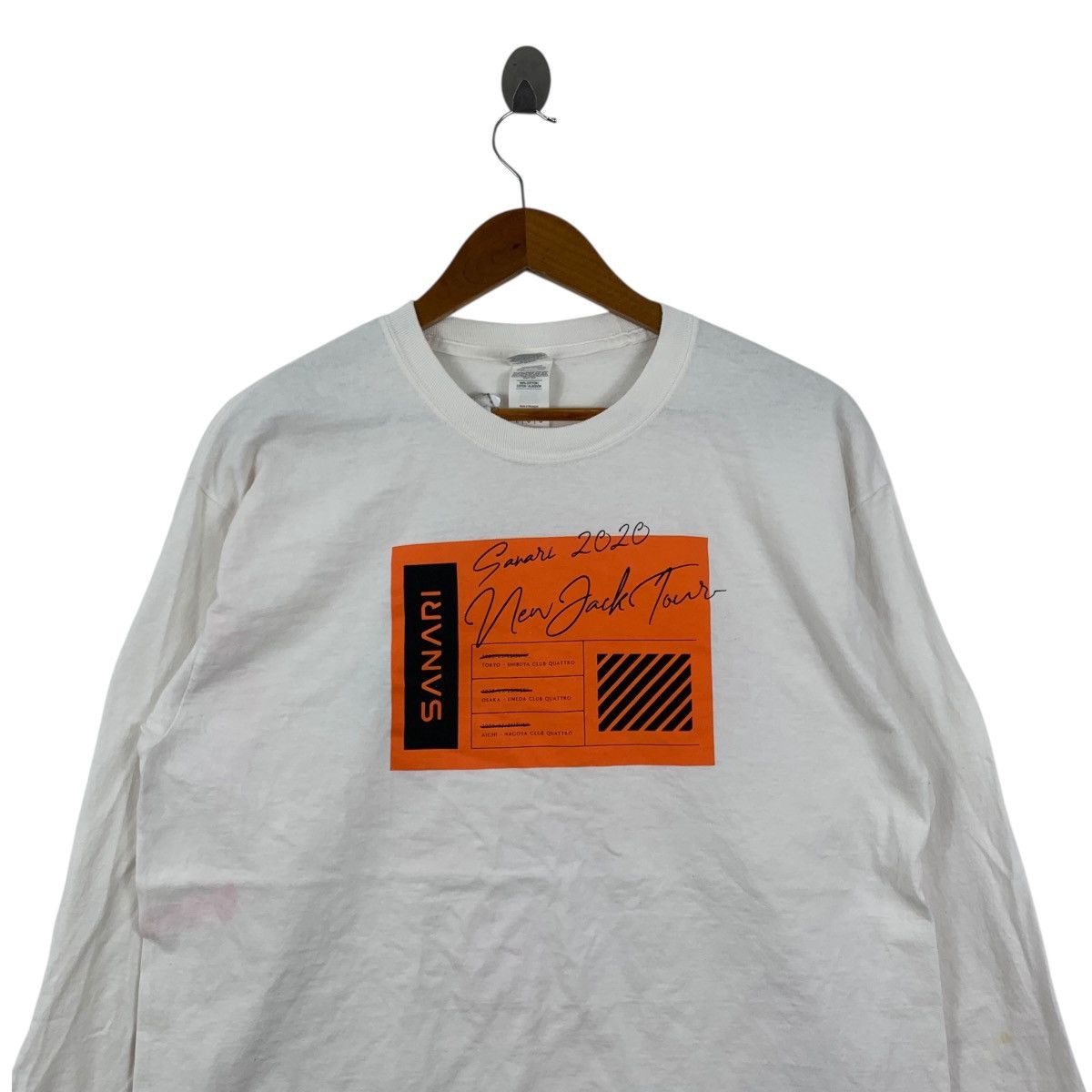 Japanese Brand SANARI 2020 New Jack Tour Japanese Band Long Sleeve Tshirt Size US L / EU 52-54 / 3 - 2 Thumbnail