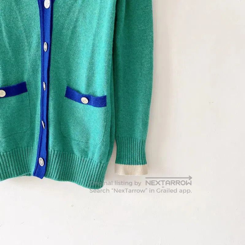 Chanel Chanel Green Cashmere Cardigan for Women . Size S / US 4 / IT 40 - 3 Thumbnail