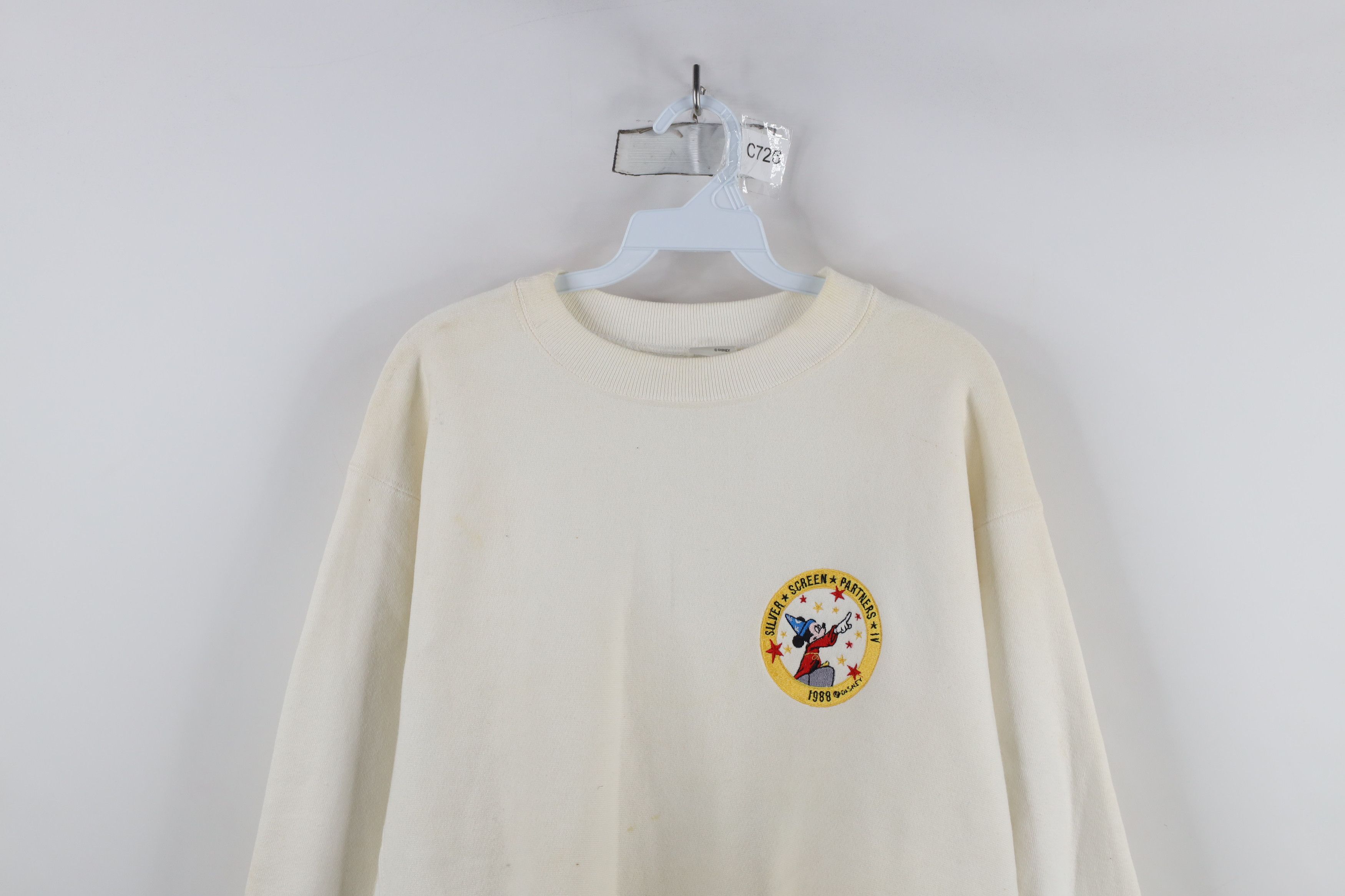 Disney × Vintage Vintage 80s Disney Promotional Screen Partners IV Sweatshirt Size US L / EU 52-54 / 3 - 2 Thumbnail