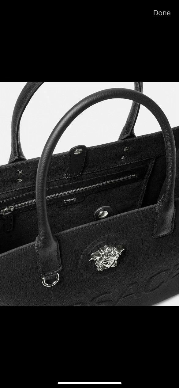 Versace Tote Fabric+Calf Leather Size ONE SIZE - 8 Thumbnail