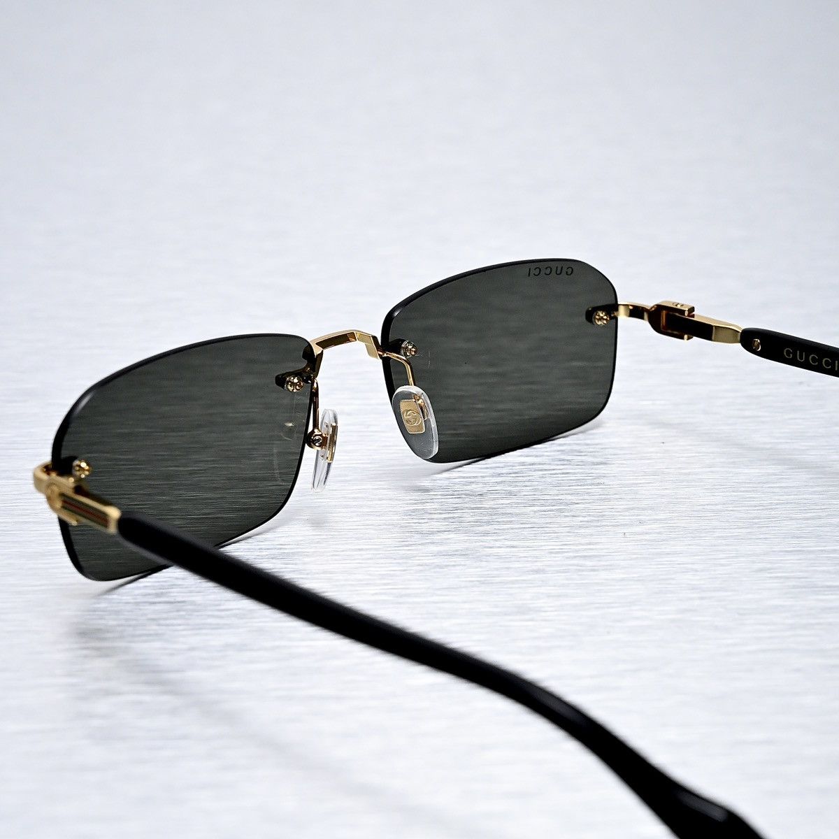 Gucci GUCCI GG1221S 001 SUNGLASSES Size ONE SIZE - 4 Thumbnail