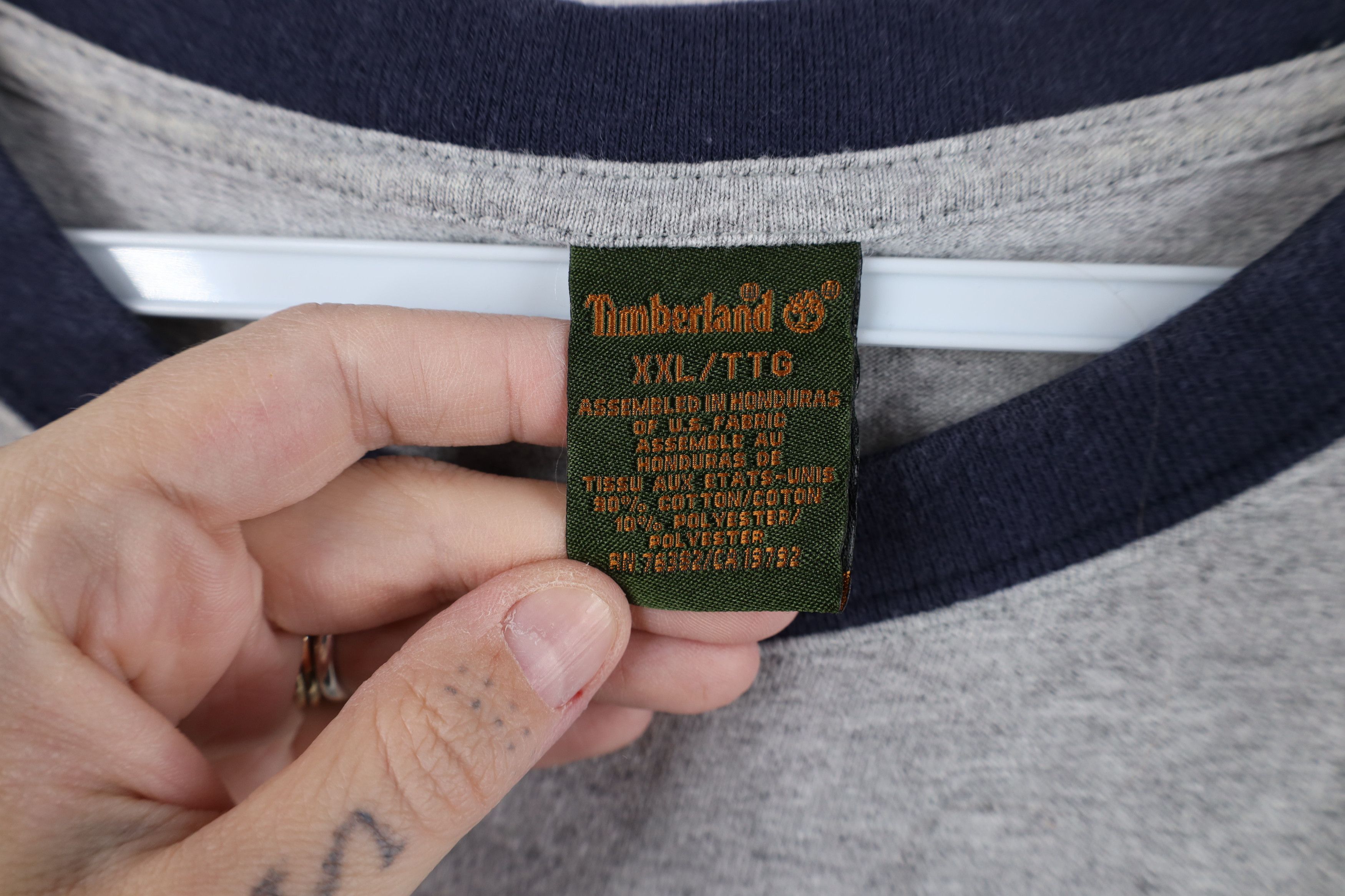 Timberland Vintage 90s Y2K Timberland Baggy Fit Bootmakers T-Shirt Size US XL / EU 56 / 4 - 6 Thumbnail