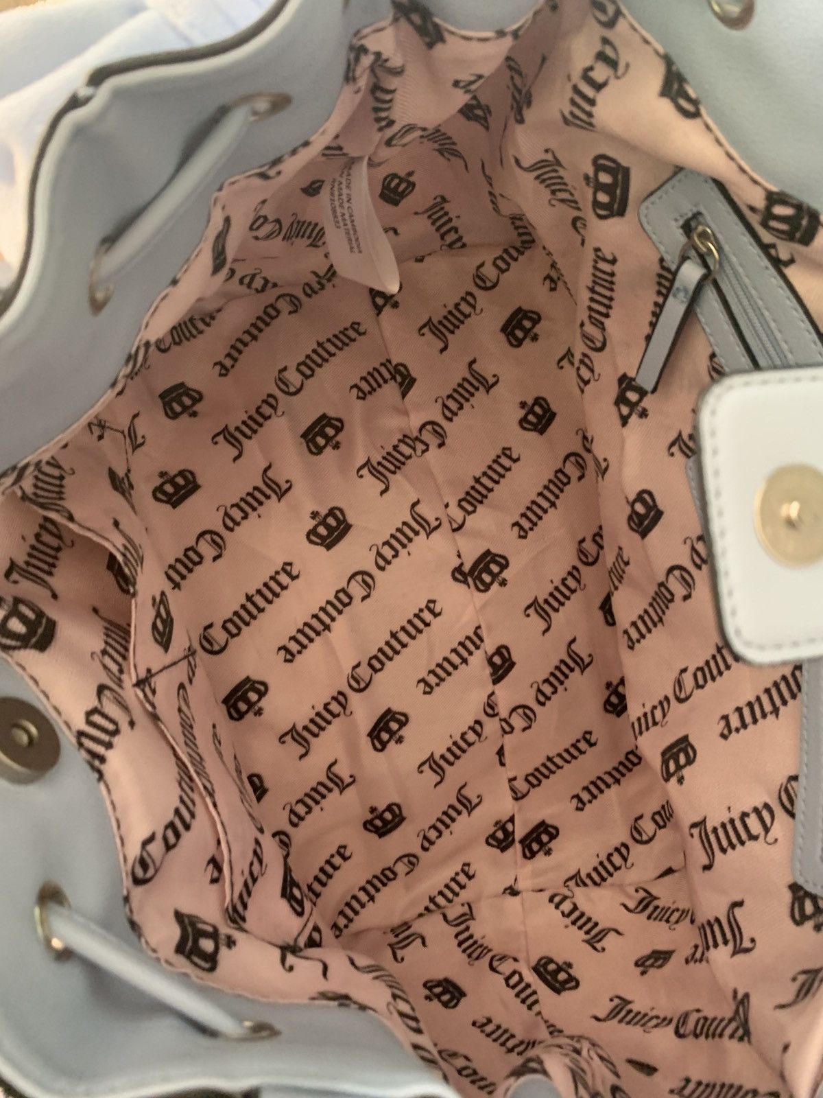 Juicy Couture juicy couture baby blue tote bag Size ONE SIZE - 6 Thumbnail