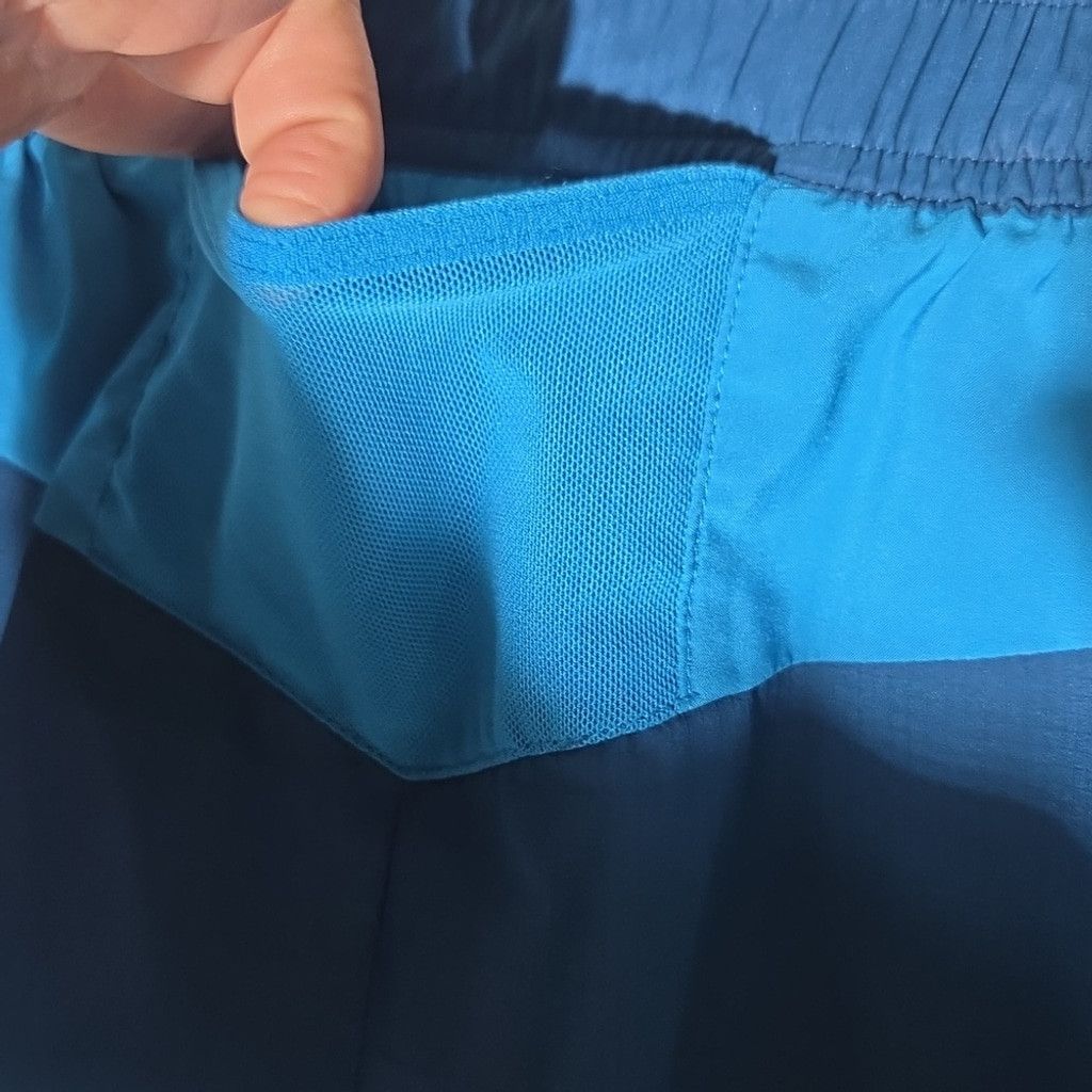 Nike Nike Blue Athletic Training Shorts Design Size Small Size US 30 / EU 46 - 3 Thumbnail