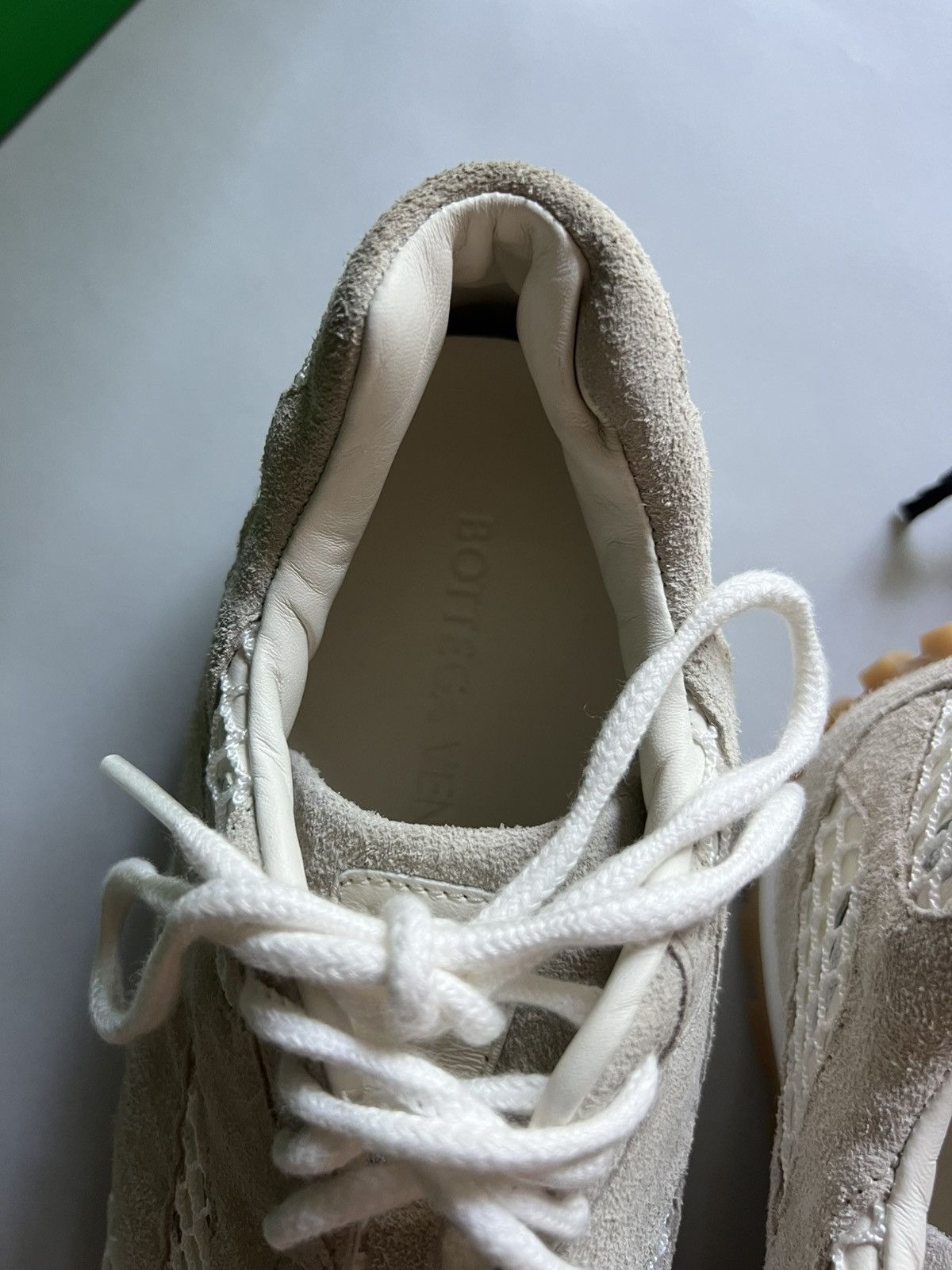 Bottega Veneta Orbit Suede Sneakers in white mesh Size US 8 / EU 41 - 5 Thumbnail