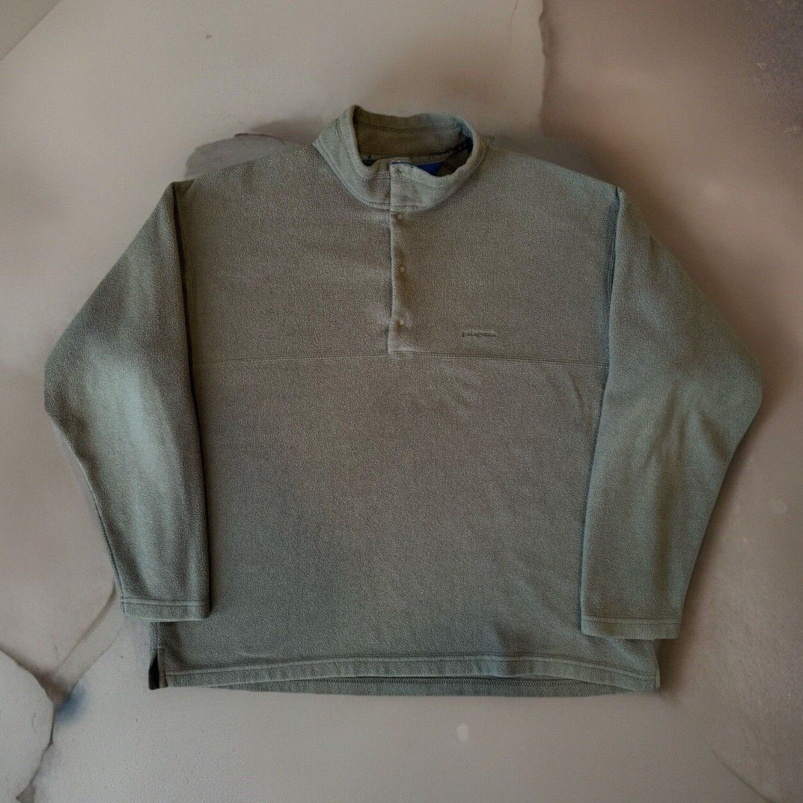 Patagonia Patagonia Snap T Pullover L Green Gray Made in USA Synchilla Size US L / EU 52-54 / 3 - 1 Thumbnail