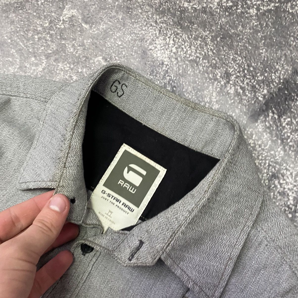 G-Star Vintage G-Star Raw Small logo streetwear button overshirt Size US L / EU 52-54 / 3 - 5 Thumbnail