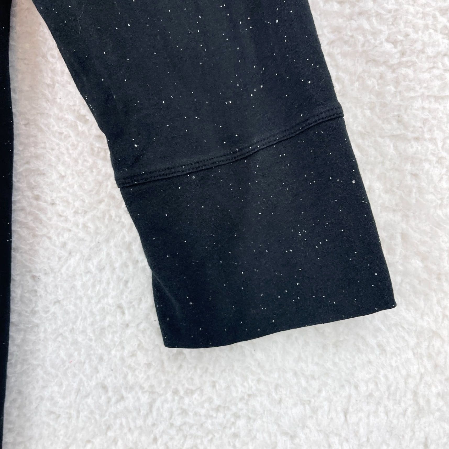 Vintage Soma Black Silver Sparkling Long Sleeve Pajama Dress Womens Pullover XXL Frog City Classic Designer Dress Size XXL / US 16-18 / IT 52-54 - 6 Thumbnail