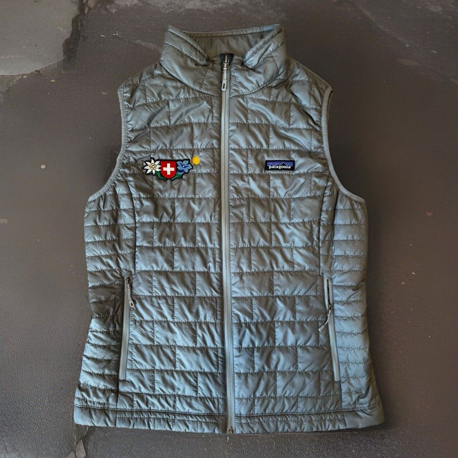 Patagonia Patagonia Nano Puff Vest Women's L Gray Full Zip Outdoors Size L / US 10 / IT 46 - 1 Thumbnail