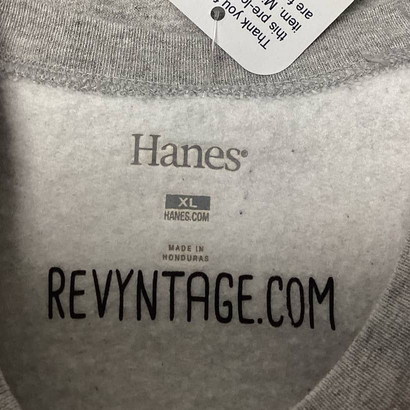 Hanes Hand Printed Youth XL Boston Terrier Crew Neck Sweatshirt Size XL / US 12-14 / IT 48-50 - 4 Thumbnail