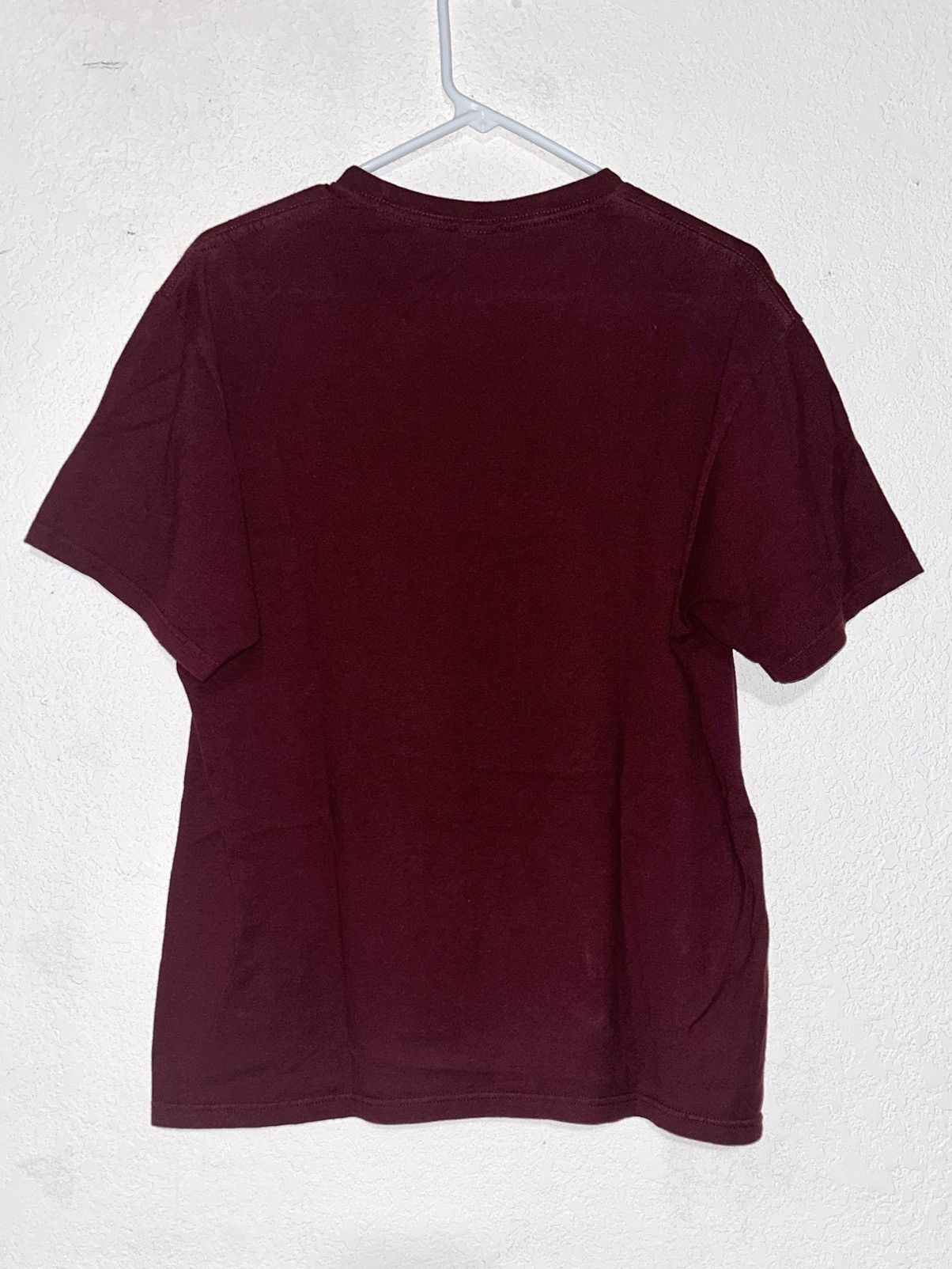 Stussy Stussy Maroon T-Shirt Size US M / EU 48-50 / 2 - 2 Thumbnail