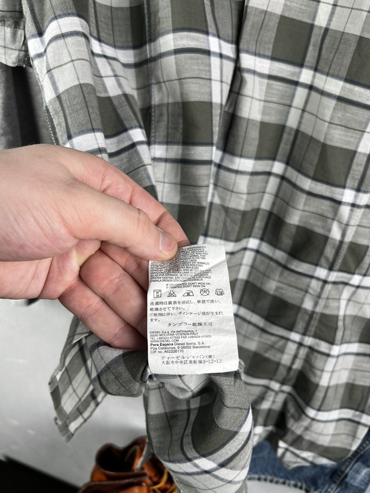 Diesel Diesel shirt vintage 90s Size US XL / EU 56 / 4 - 16 Thumbnail