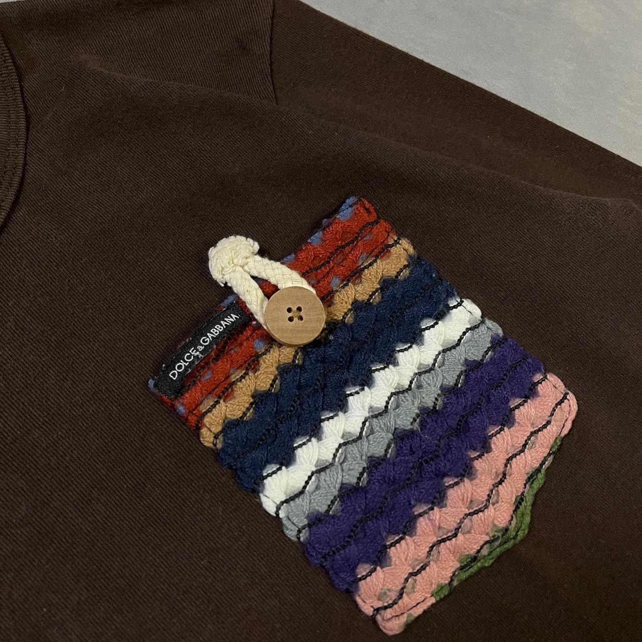 If Six Was Nine 2000s Dolce & Gabbana Pocket Longsleeve Tee y2k Lgb Ifsix Size US S / EU 44-46 / 1 - 3 Thumbnail