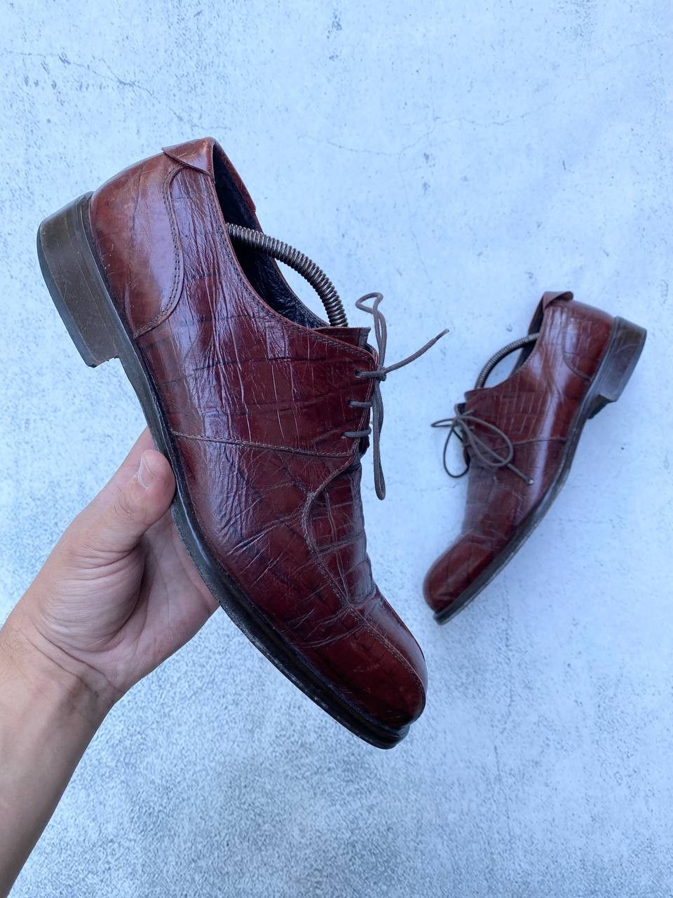 Other Italian Vintage Guidi style Leather Faded Shoes Size US 10 / EU 43 - 1 Thumbnail