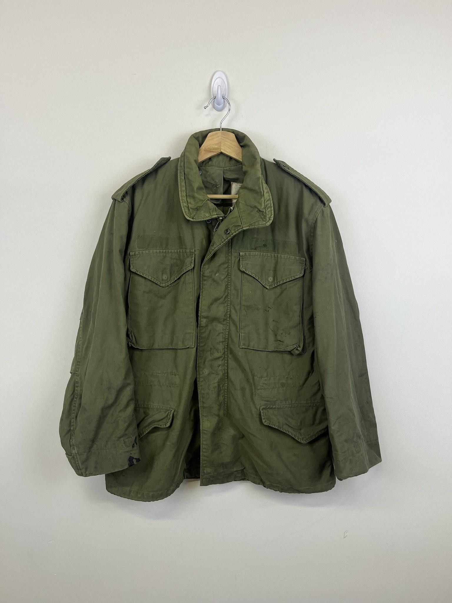 Vintage 1970's USA M-65 Jacket Size US S / EU 44-46 / 1 - 1 Thumbnail