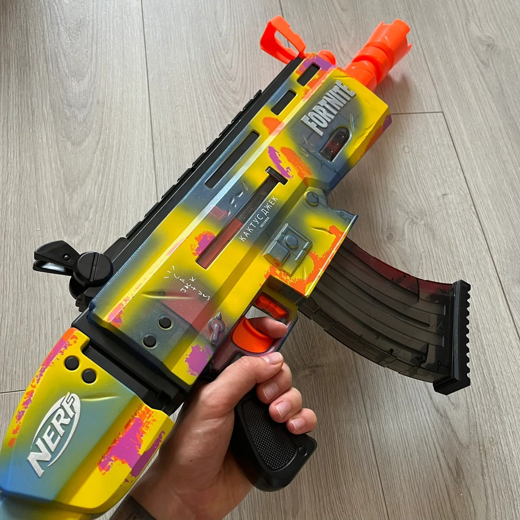 Travis Scott Travis Scott Fortnite AR-Goosebumps Nerf Elite Dart Blaster Size ONE SIZE - 2 Thumbnail