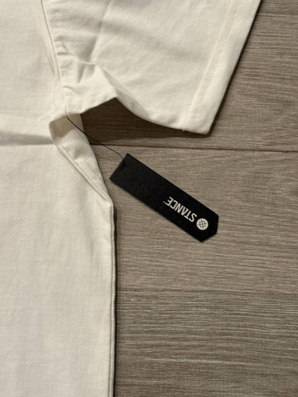 Stance Socks Stance All Day Crew Neck Tee T-Shirt Cream Size L Large New Size US L / EU 52-54 / 3 - 3 Thumbnail