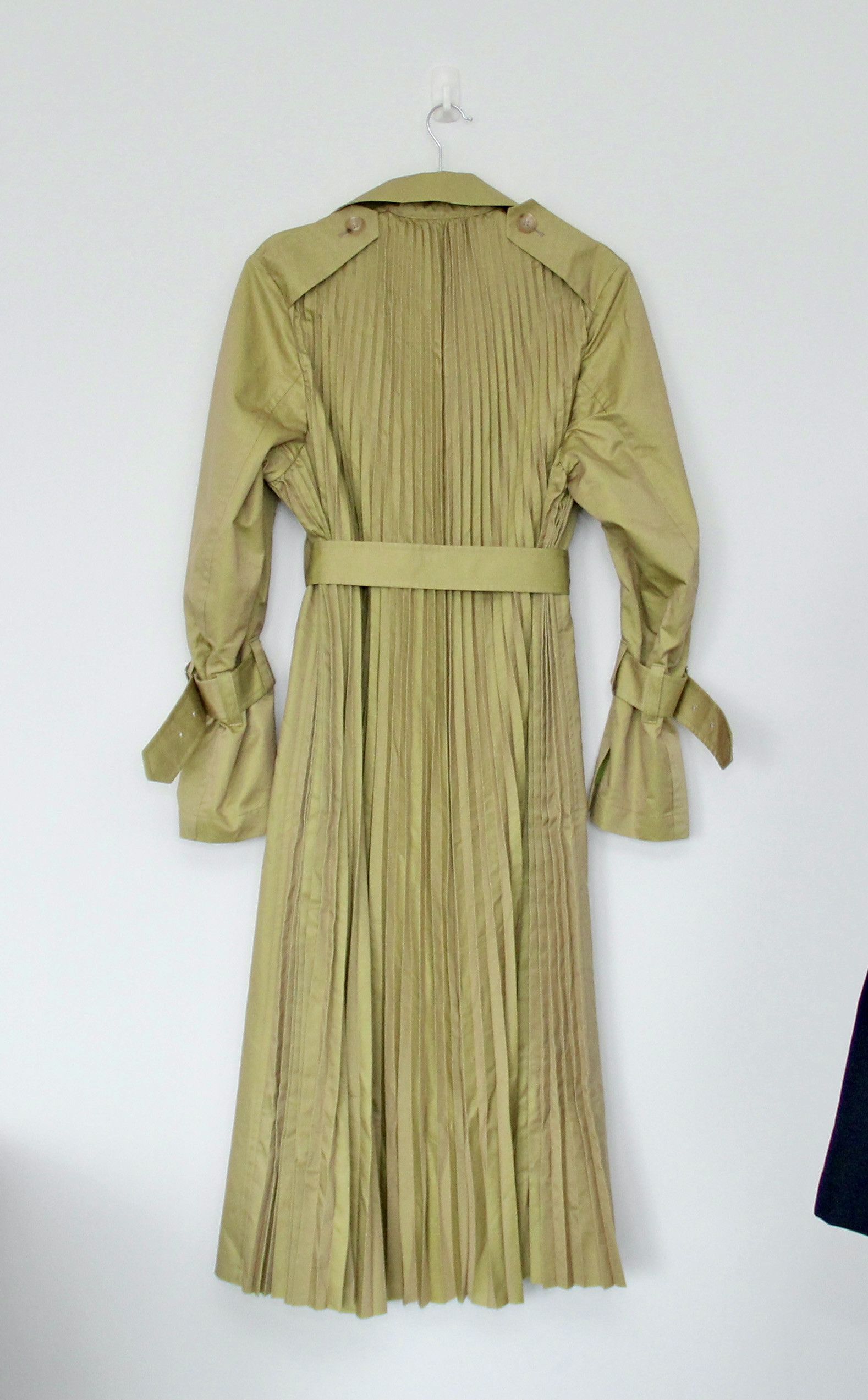 Junya Watanabe Junya Watanabe Comme des Garçons Pleated Trench Coat Size M / US 6-8 / IT 42-44 - 3 Thumbnail