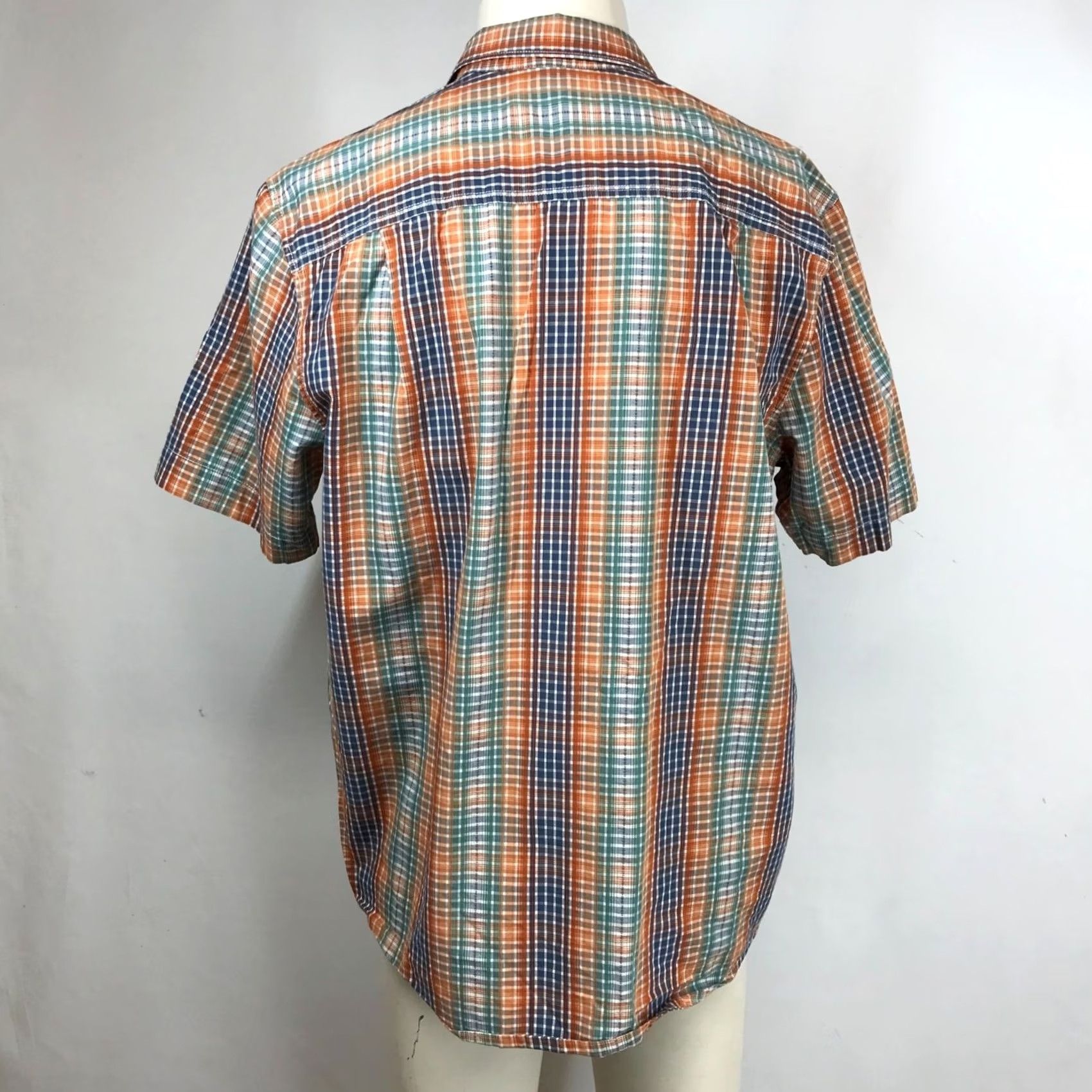 Tommy Bahama Tommy Bahama Multicolor Short Sleeve Button Up Cotton Shirt Mens Medium Size US M / EU 48-50 / 2 - 5 Thumbnail