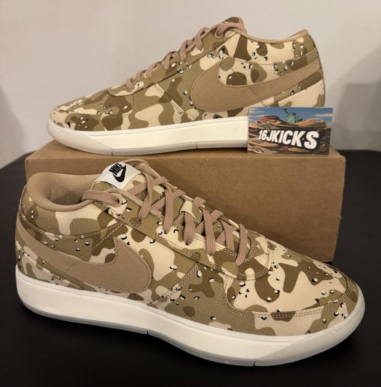 Nike Size 14 - Nike Book 1 SE Desert Camo Size US 14 / EU 47 - 1 Thumbnail