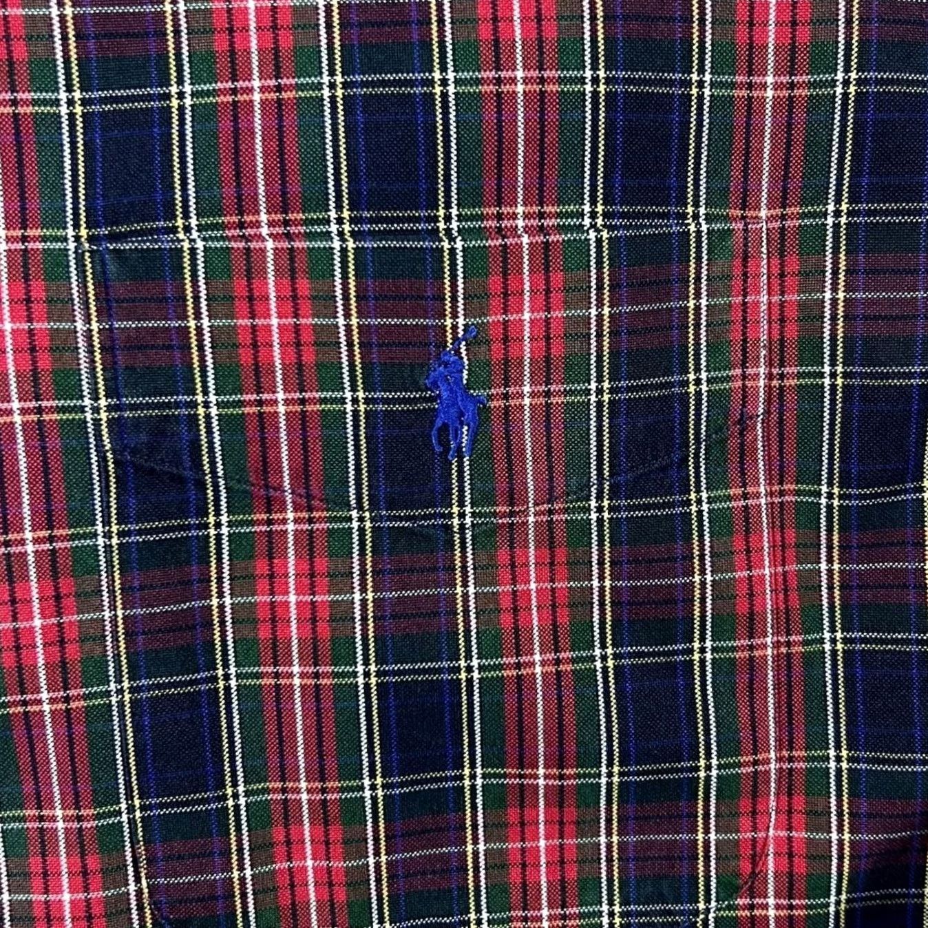 Ralph Lauren VINTAGE Ralph Lauren Blaire Tartan Check Long Sleeve Button-Down Shirt M Multicoloured Mens Regular Cotton Shirt Size US M / EU 48-50 / 2 - 5 Thumbnail