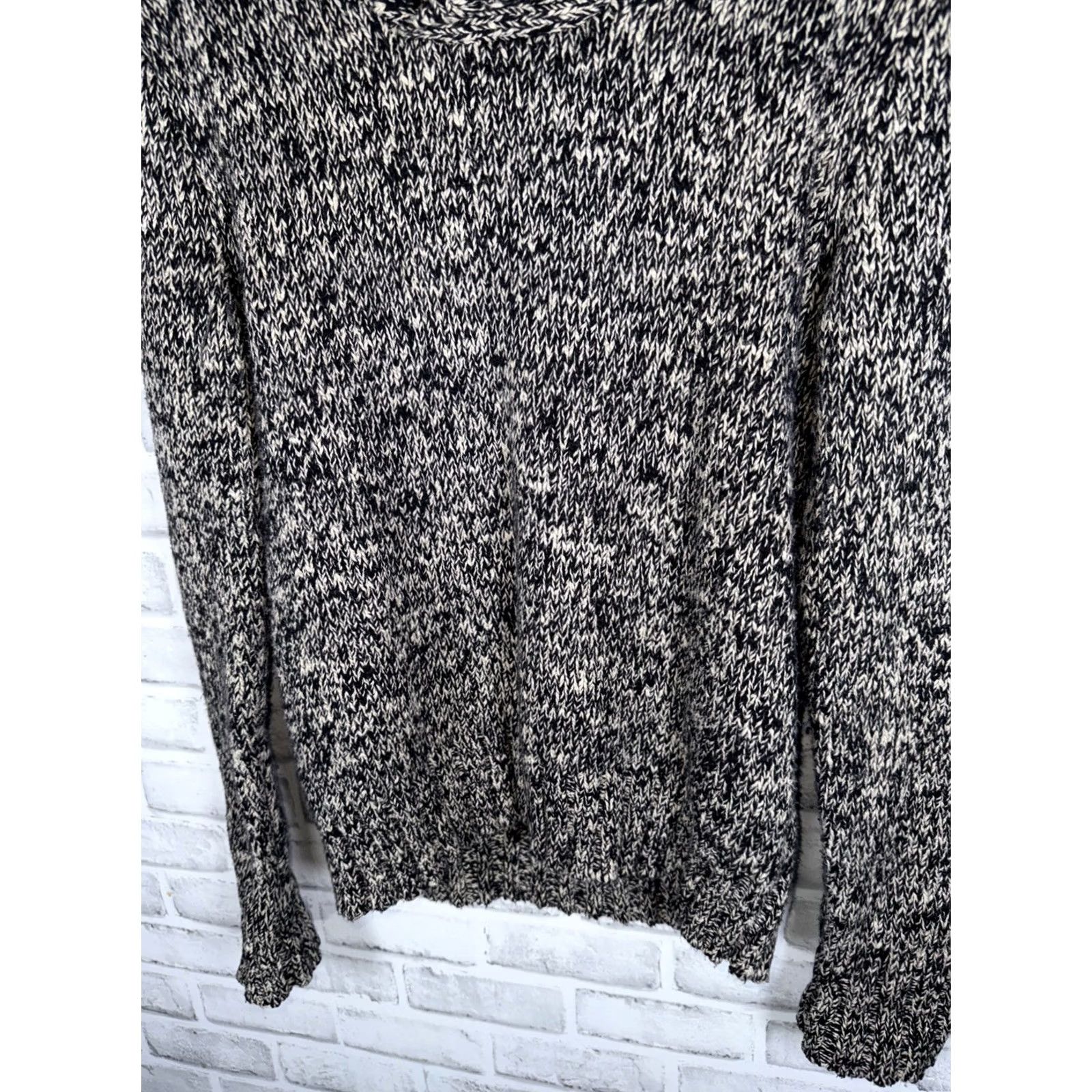 Polo Ralph Lauren VINTAGE Polo Ralph Lauren Gray/Black Shawl Neck Sweater Mens S Shirt Pullover Knit Cardigan? Size US S / EU 44-46 / 1 - 5 Thumbnail