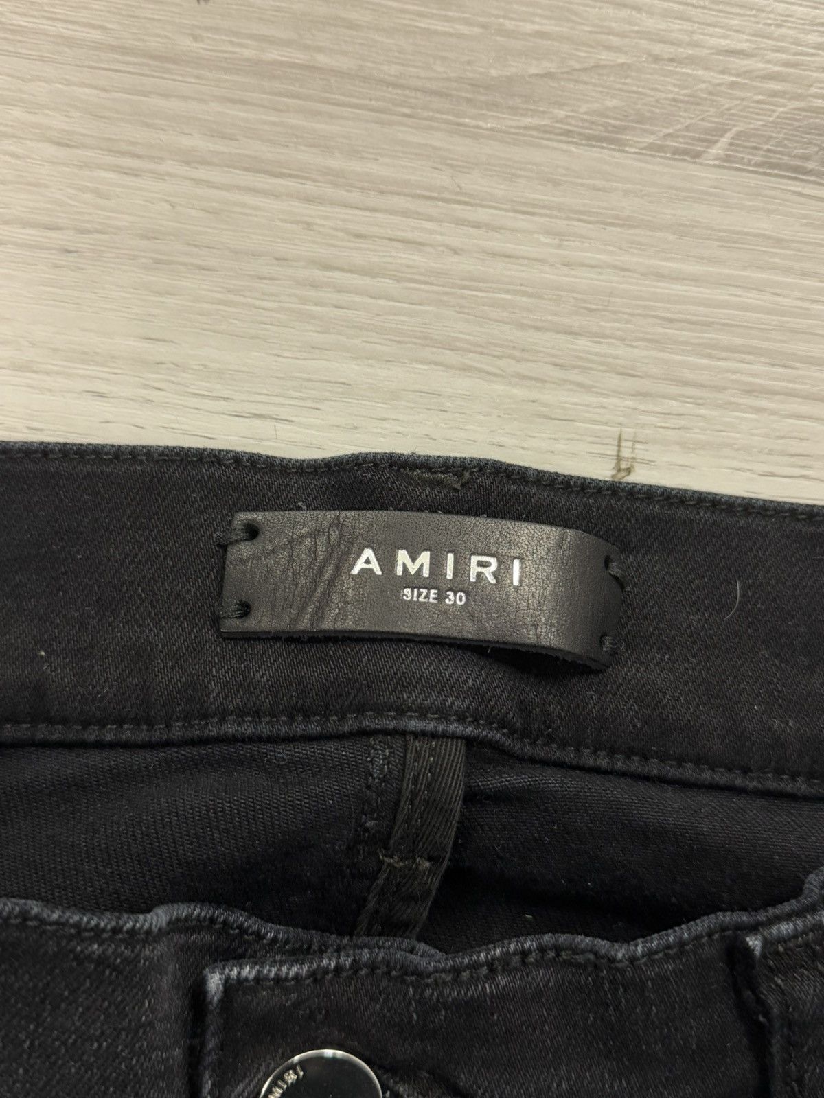 Amiri Amiri Bandana Art Patch Jeans – Black Size US 30 / EU 46 - 2 Thumbnail