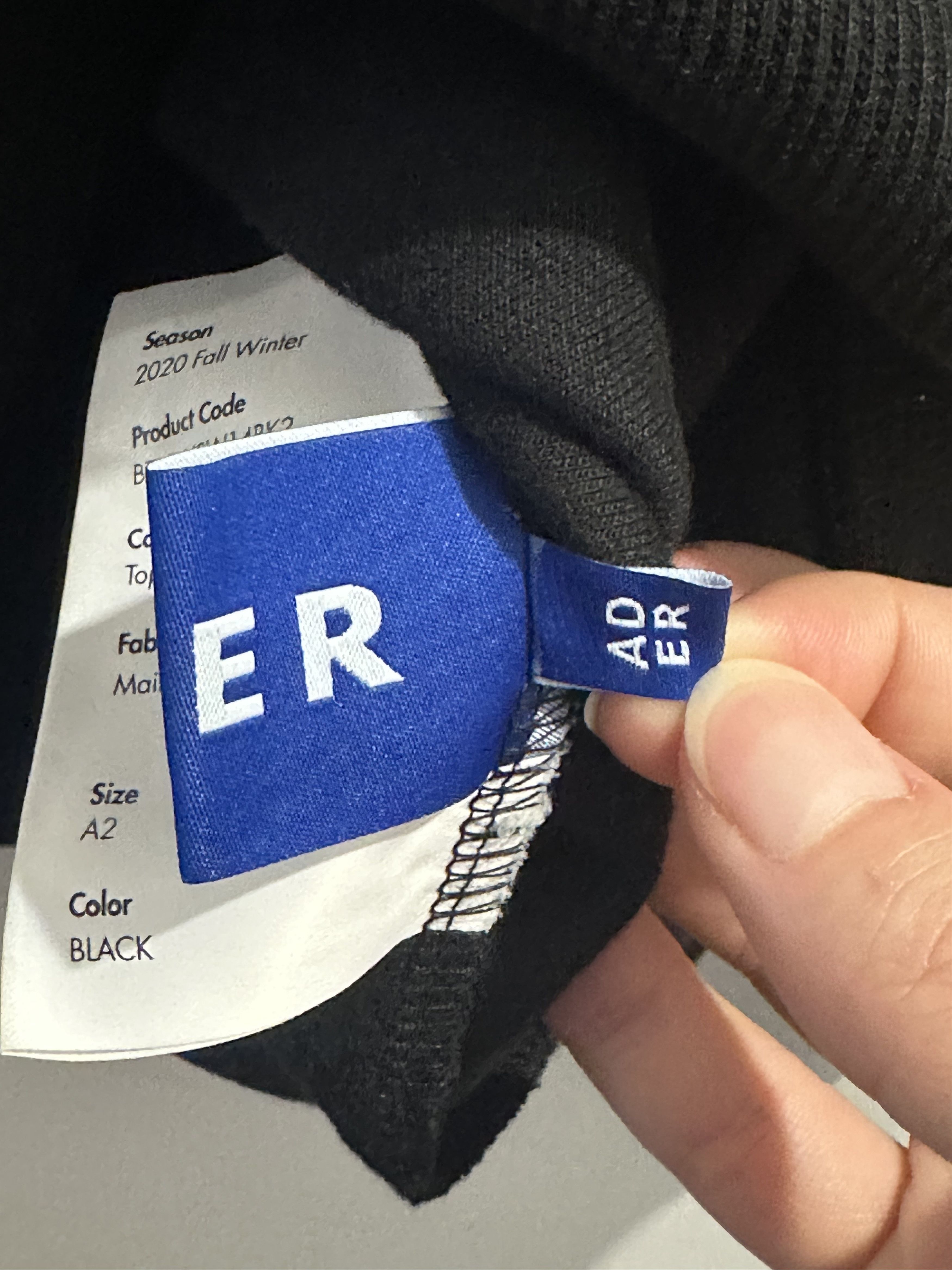 Ader Error FW20 Bluessom Sweatshirt Size US M / EU 48-50 / 2 - 8 Thumbnail
